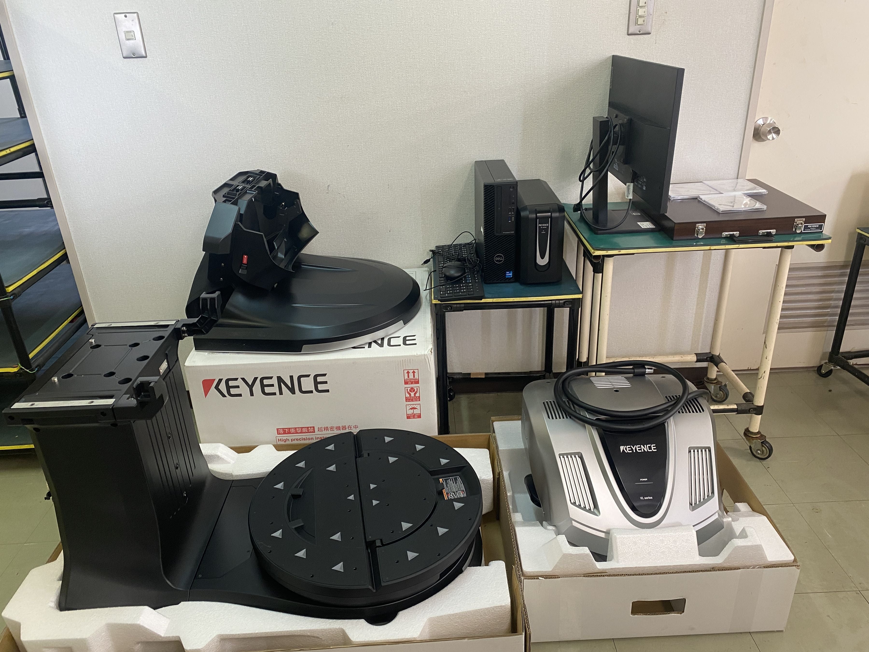 キーエンス VL-700, VL-750, VL-770, OP-88145 中古 3Dスキャナ型 三次