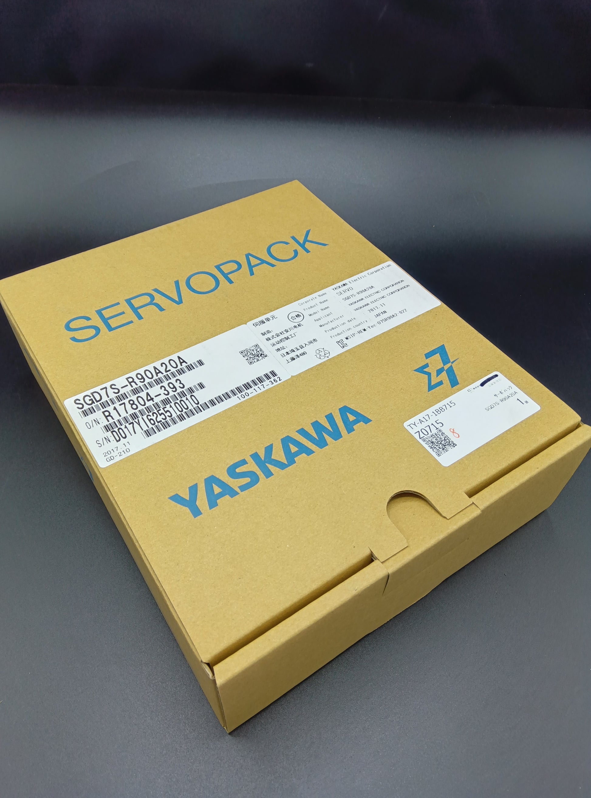 安川電機  SGD7S-R90A20A サーボパック YASKAWA| 八雲機械工具