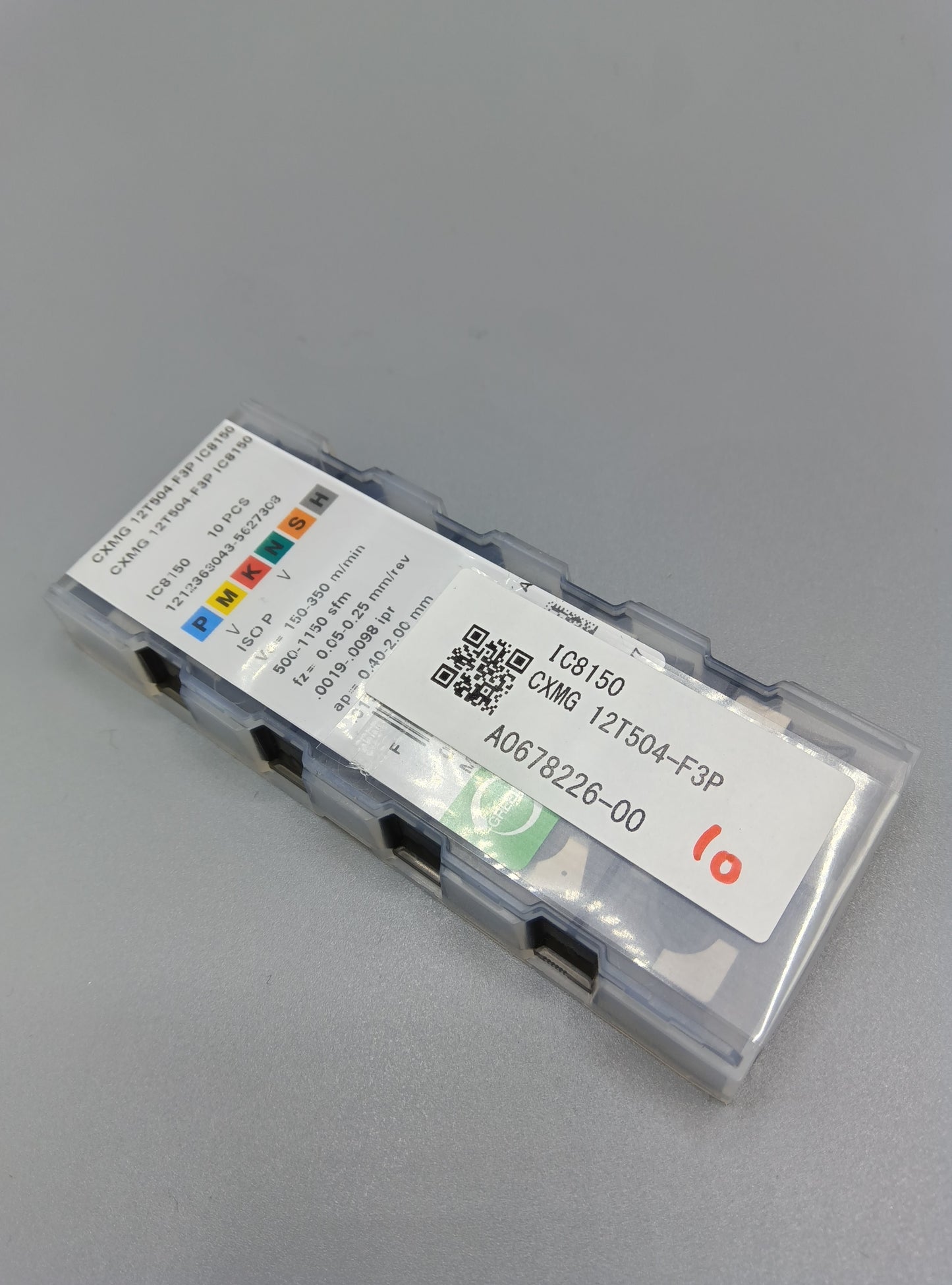 イスカル CCXMG 12T504-F3P IC8150 3336025 ISCAR