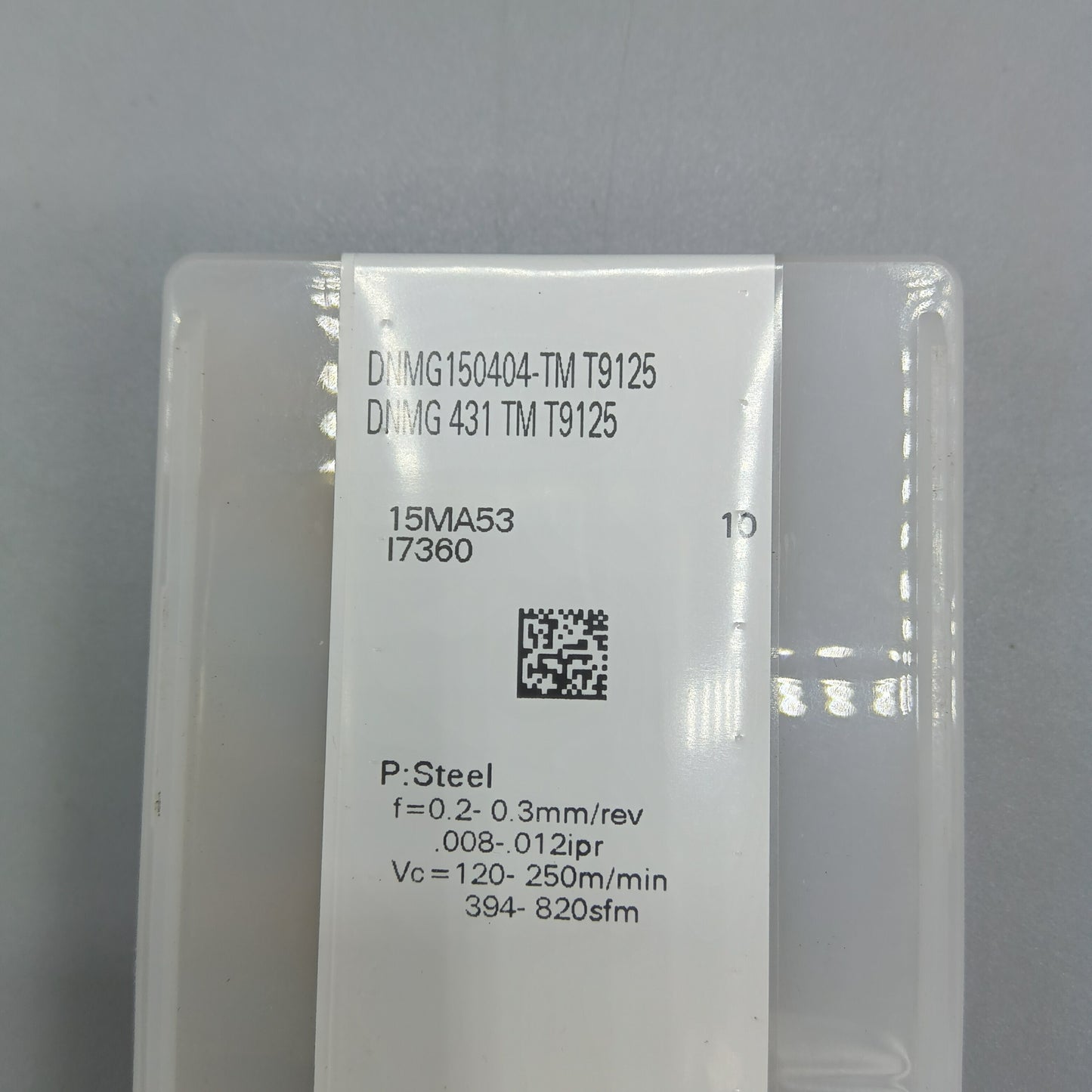 TUNGALOY DNMG150404-TM:T9125