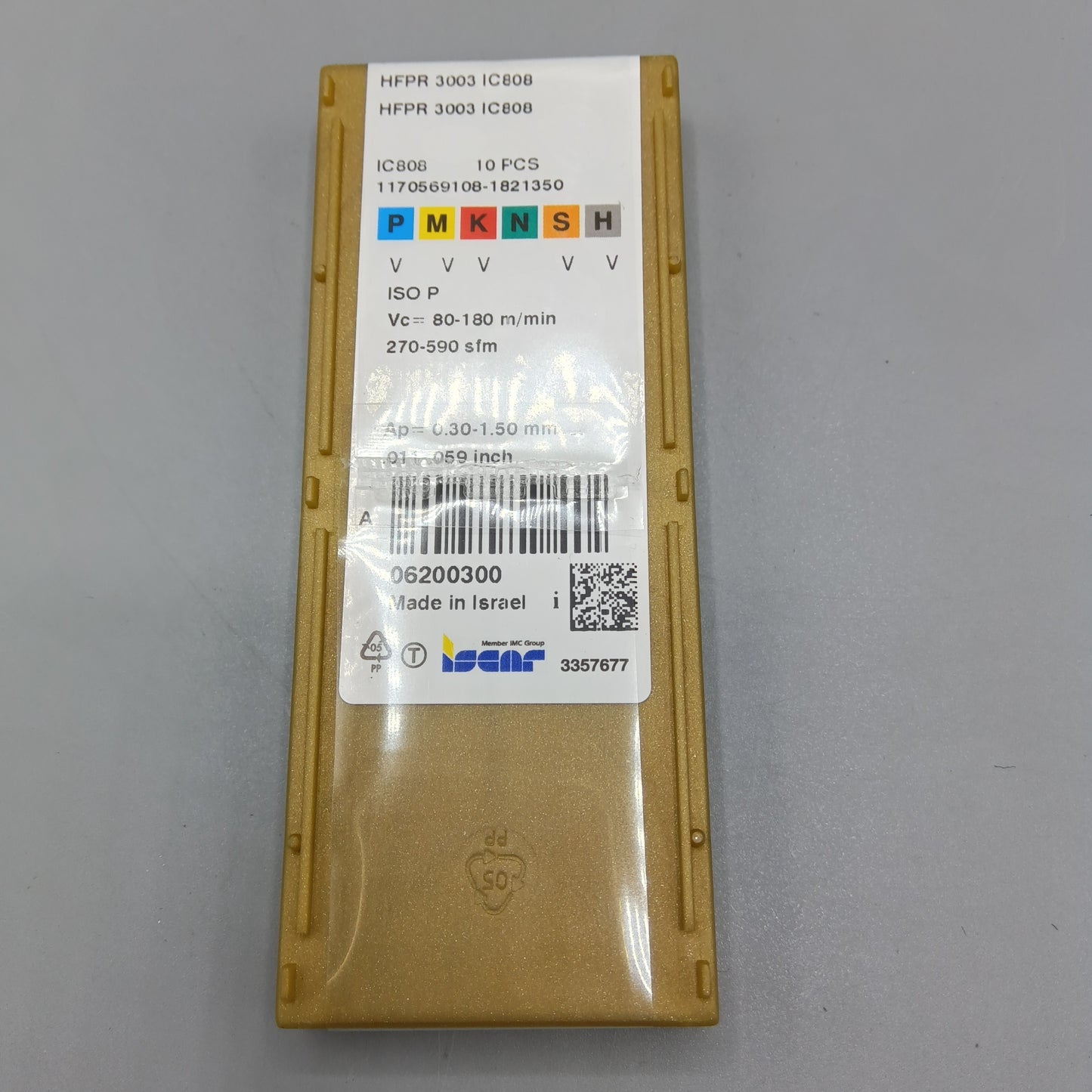 ISCAR HFPR 3003 IC808 Iskar