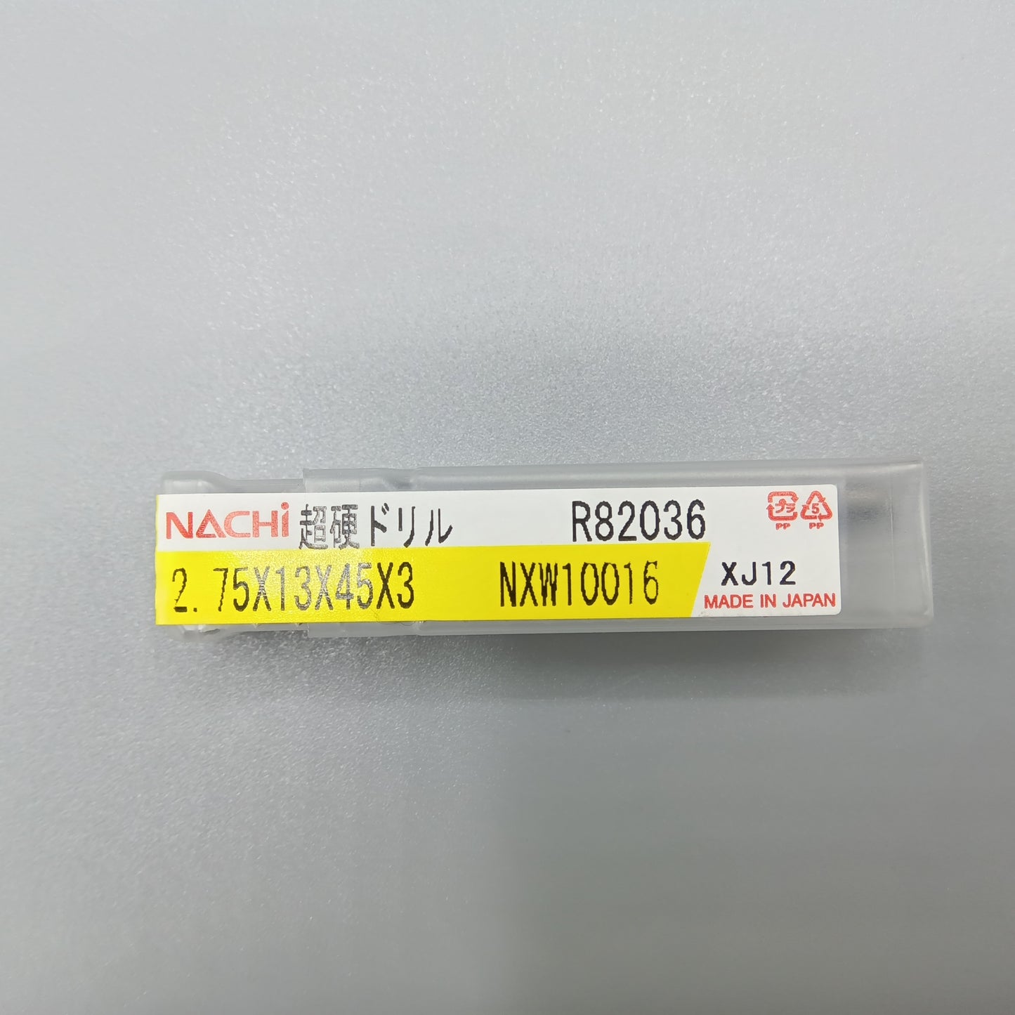 NACHI 2.75x13x45x3 Drill