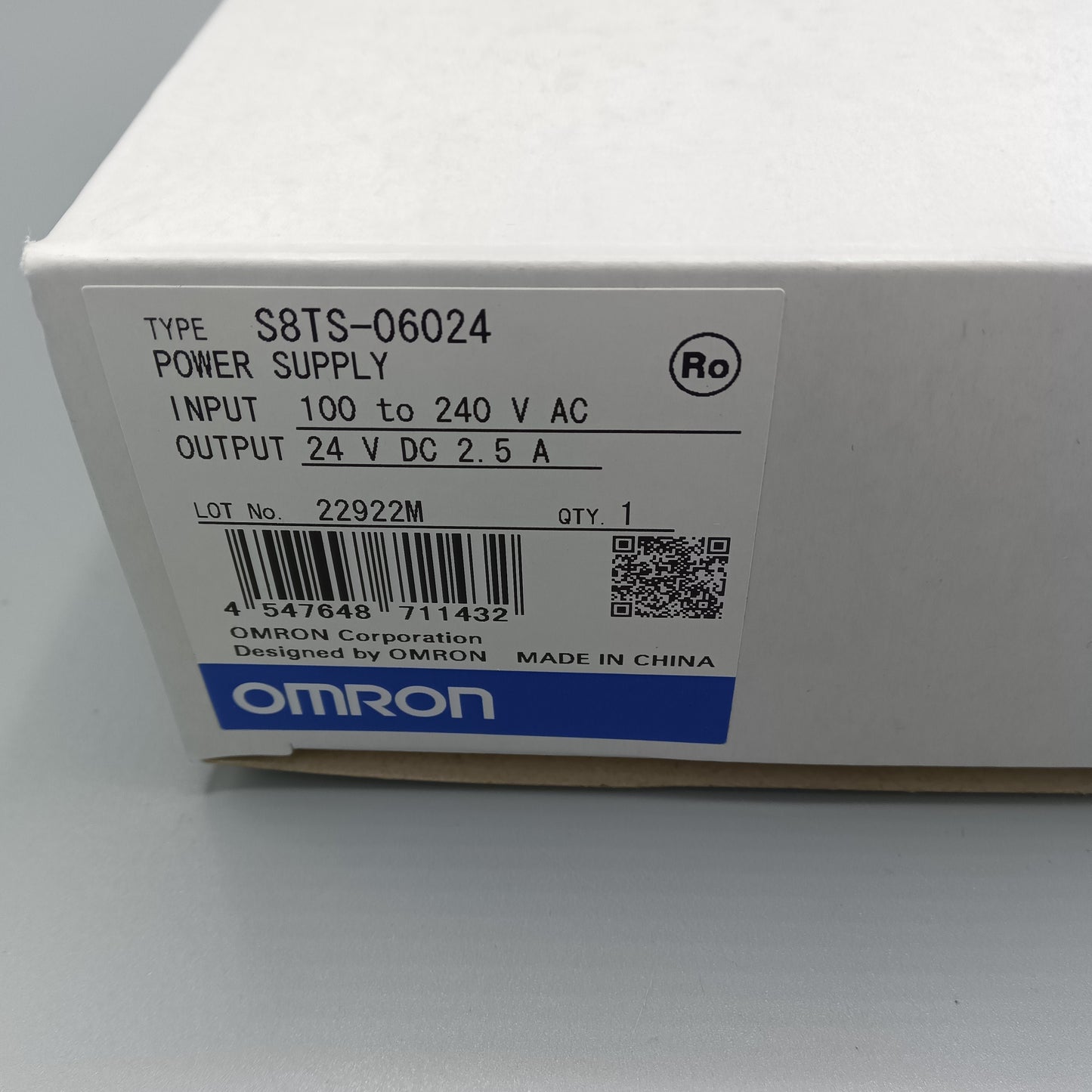 OMRON S8TS-06024 block Power Supply(5/12/24V) S8TS