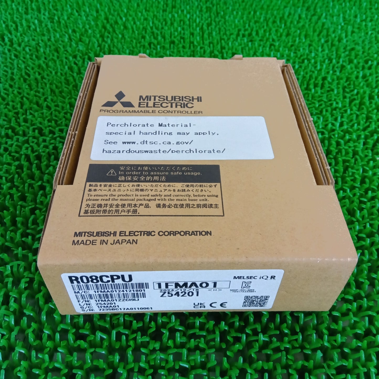 三菱電機 R08CPU シーケンサCPUユニット