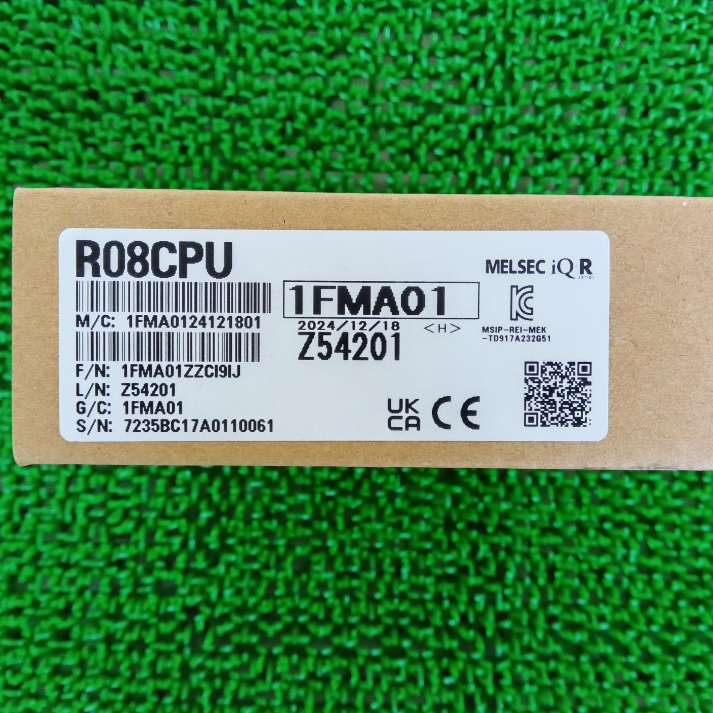 三菱電機 R08CPU シーケンサCPUユニット