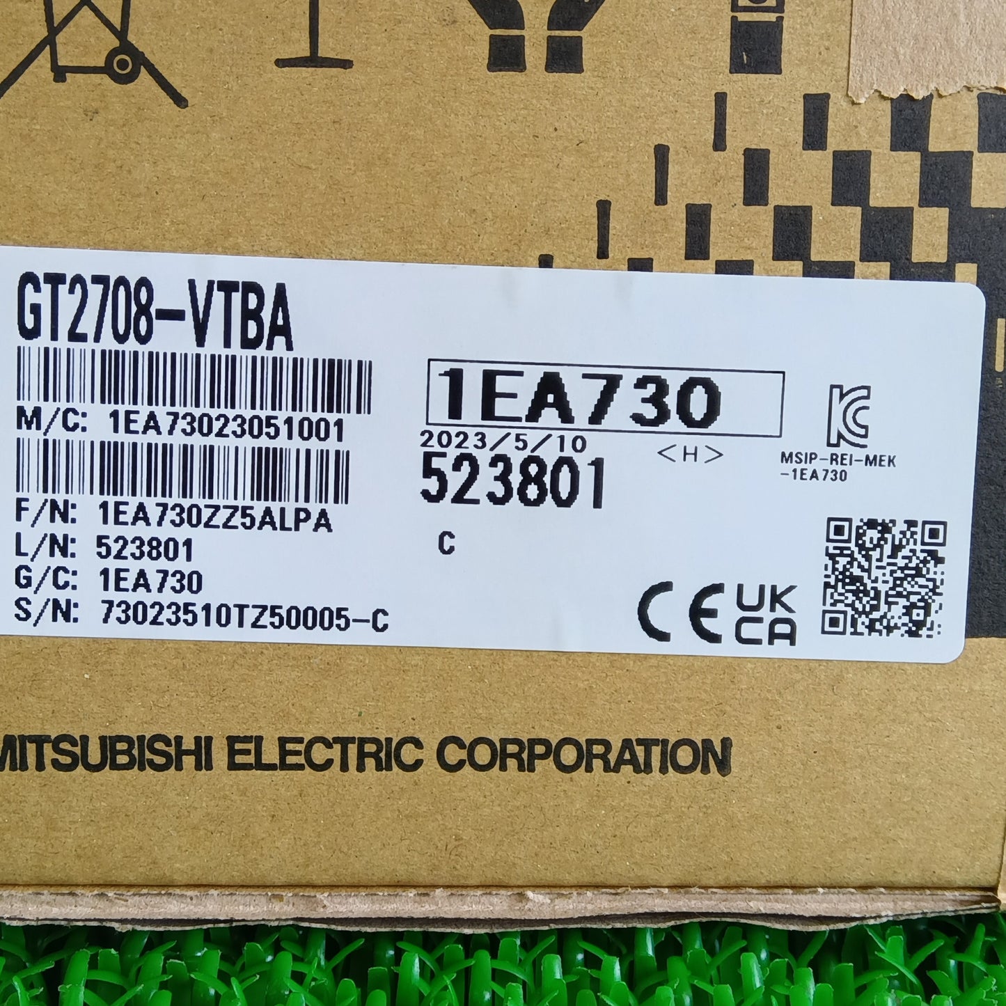 三菱電機 GT2708-VTBA GOT本体