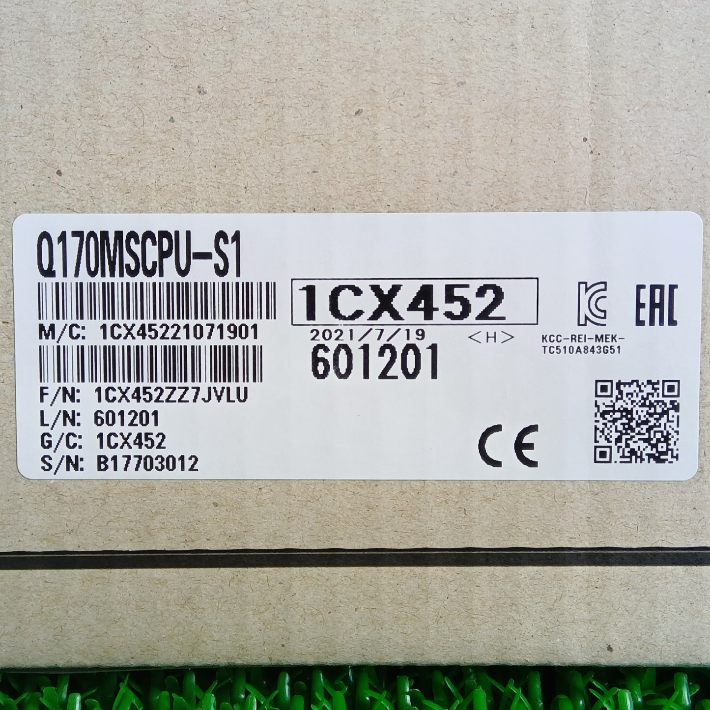 【c765】三菱電機 Q170MSCPU-S1 サーボシステムコントローラ スタンドアロンタイプ 未使用 保管品