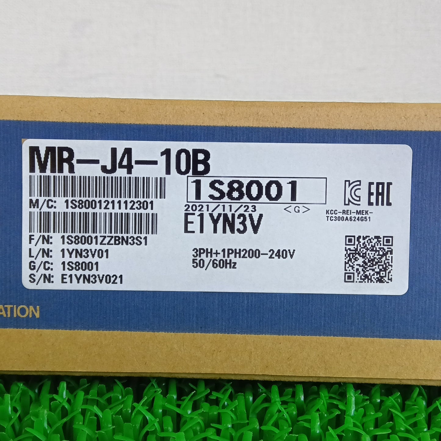 三菱電機 MR-J4-10B ACサーボアンプ MELSERVO-J4シリーズ