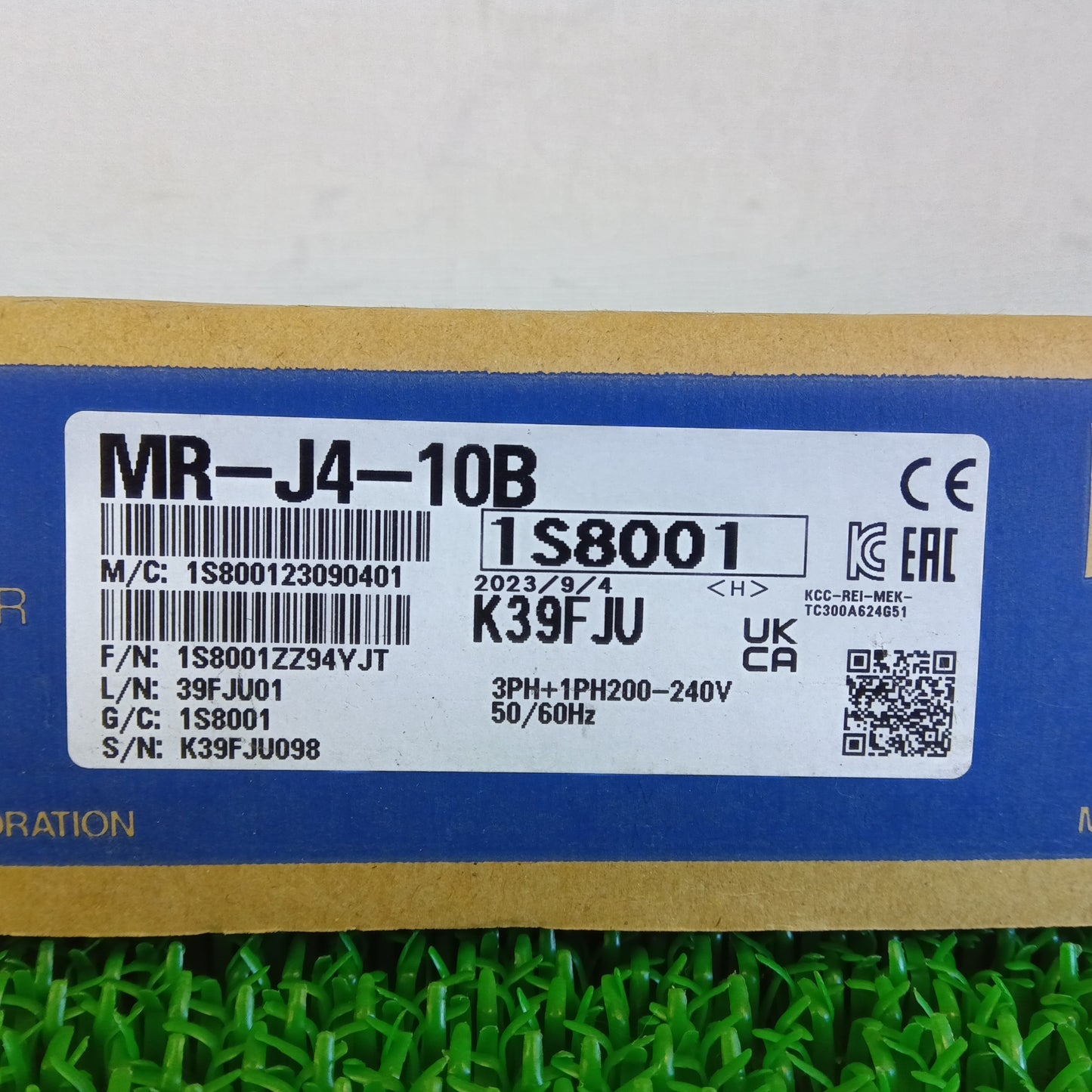 三菱電機 MR-J4-10B サーボアンプ 保管品