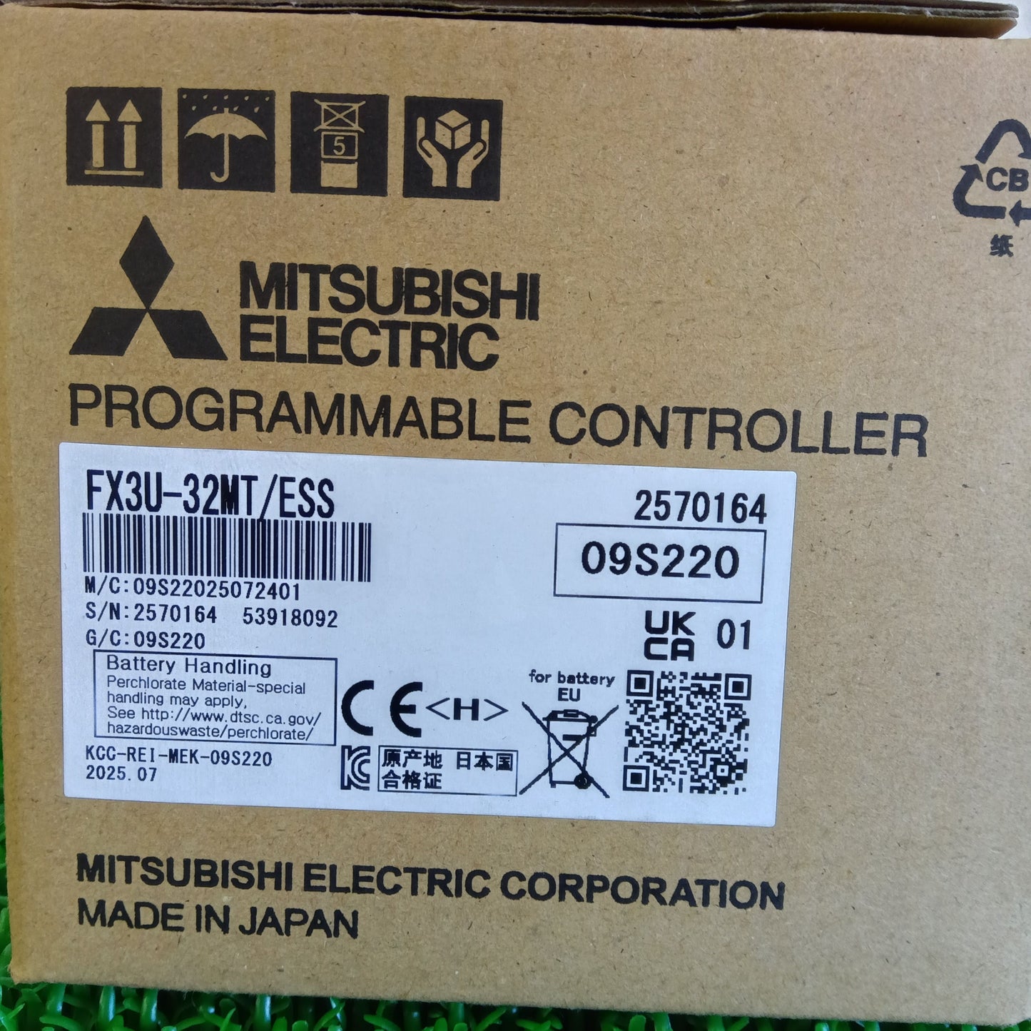三菱電機 FX3U-32MT/ESS シーケンサー 保管品