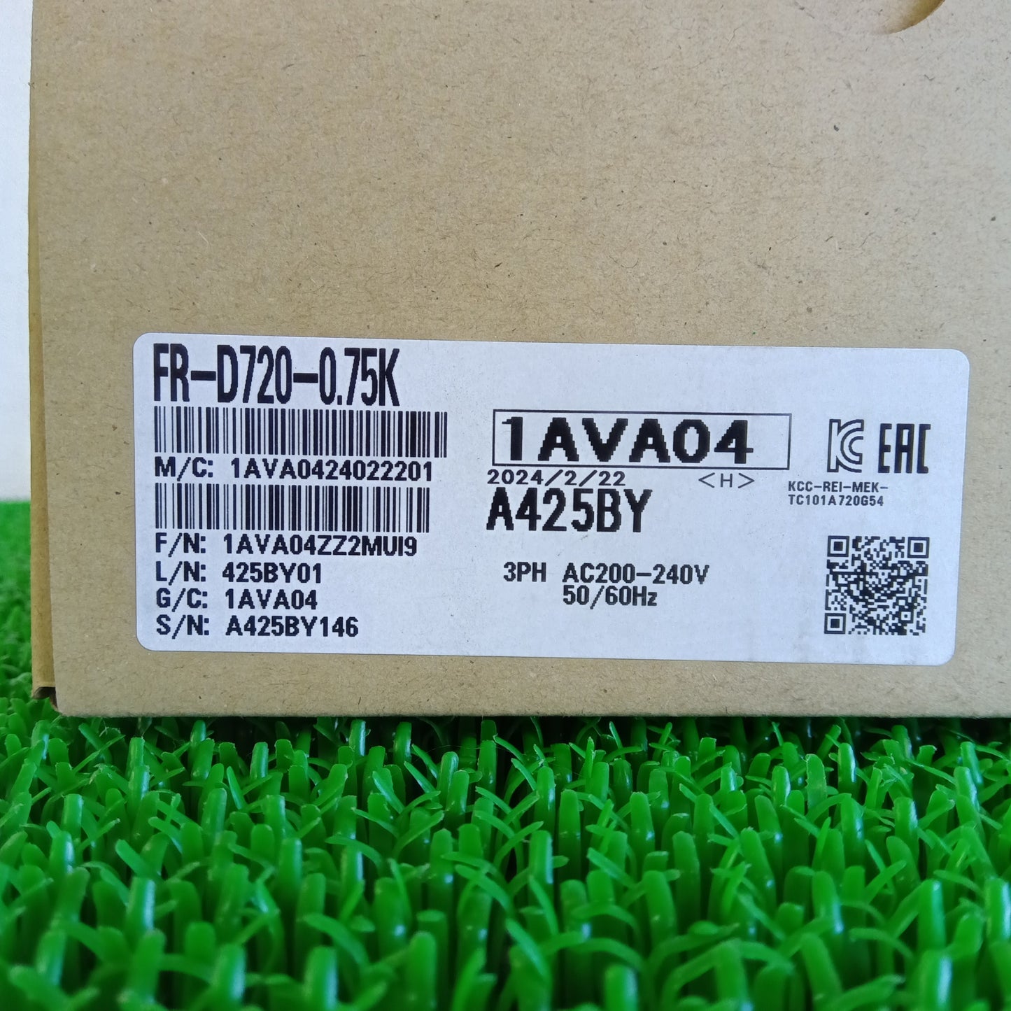 三菱電機 FR-D720-0.75K インバーター 保管品 | 八雲機械工具