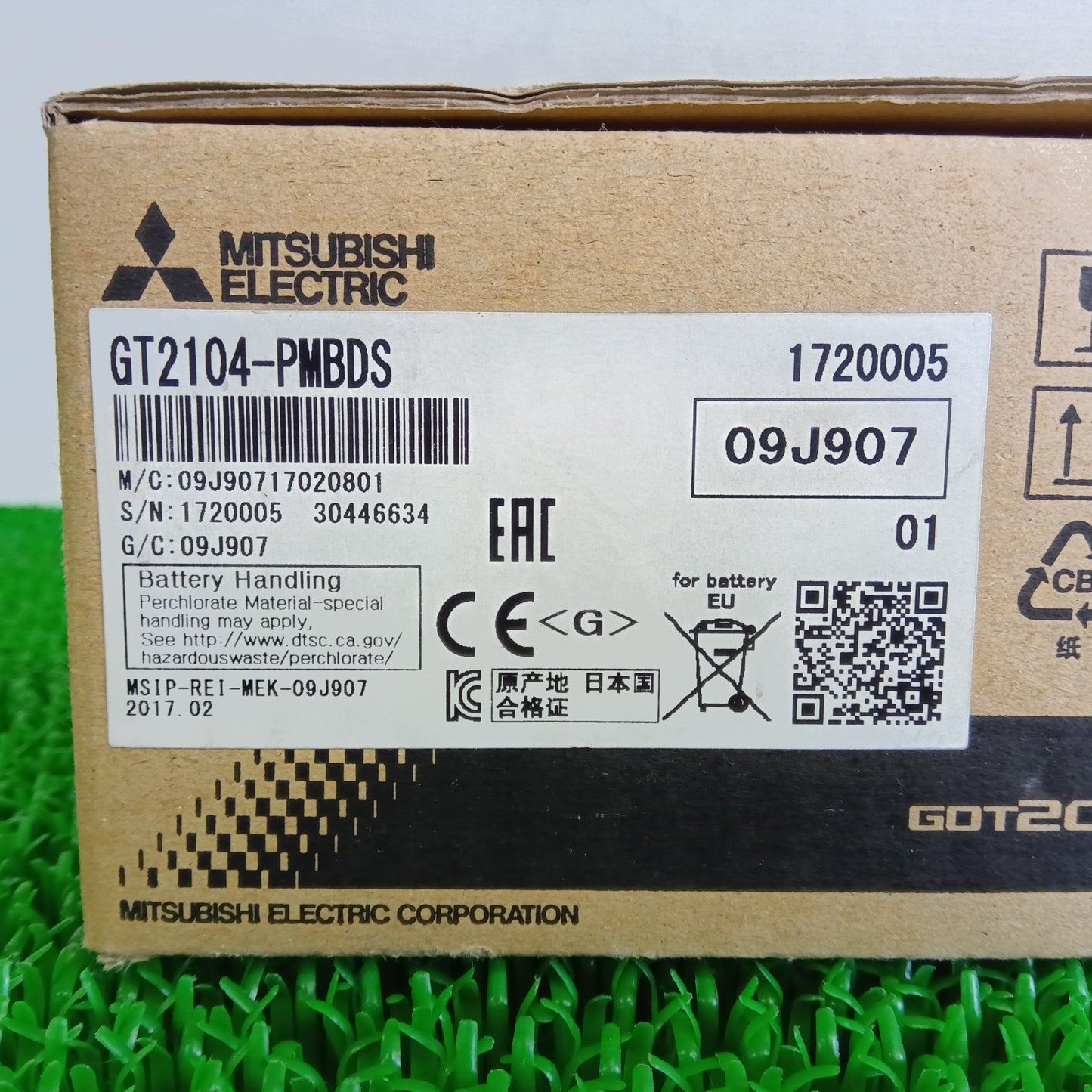 三菱電機 GT2104-PMBDS タッチパネル