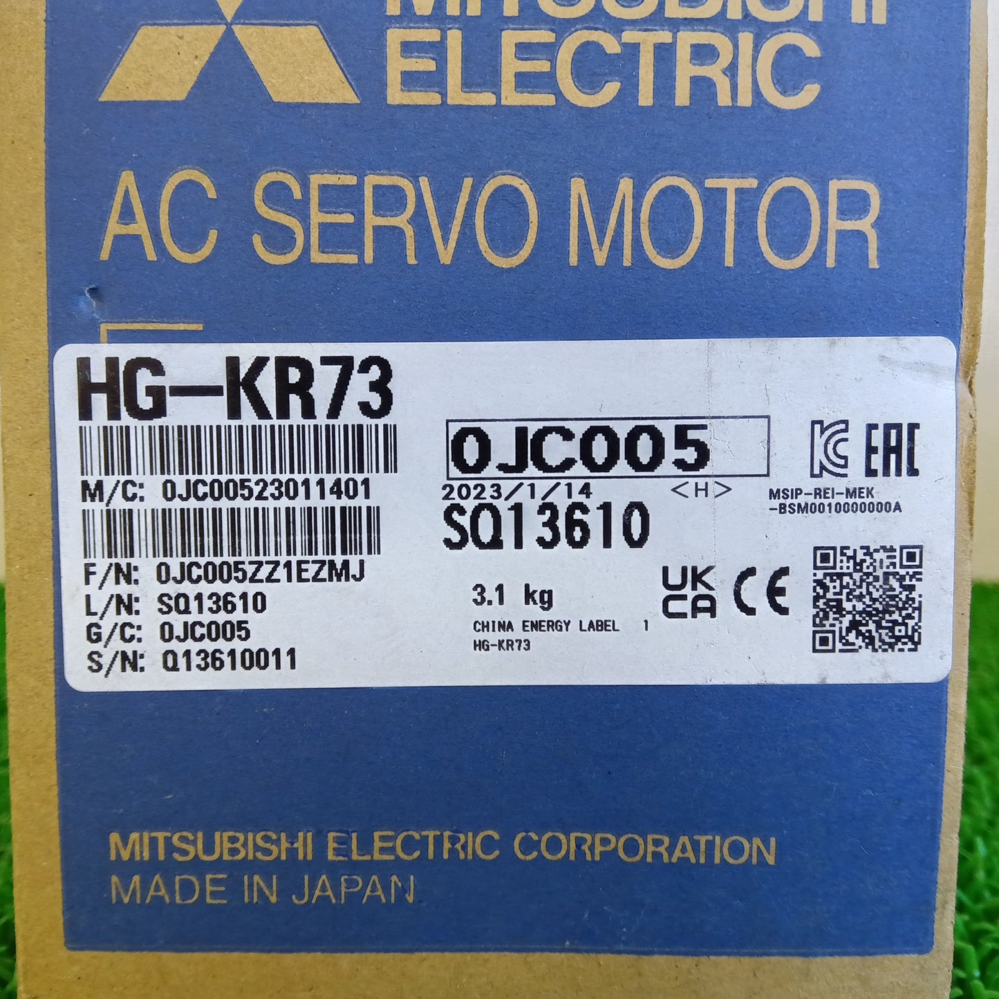 三菱電機 HG-KR73 サーボモーター 未開封