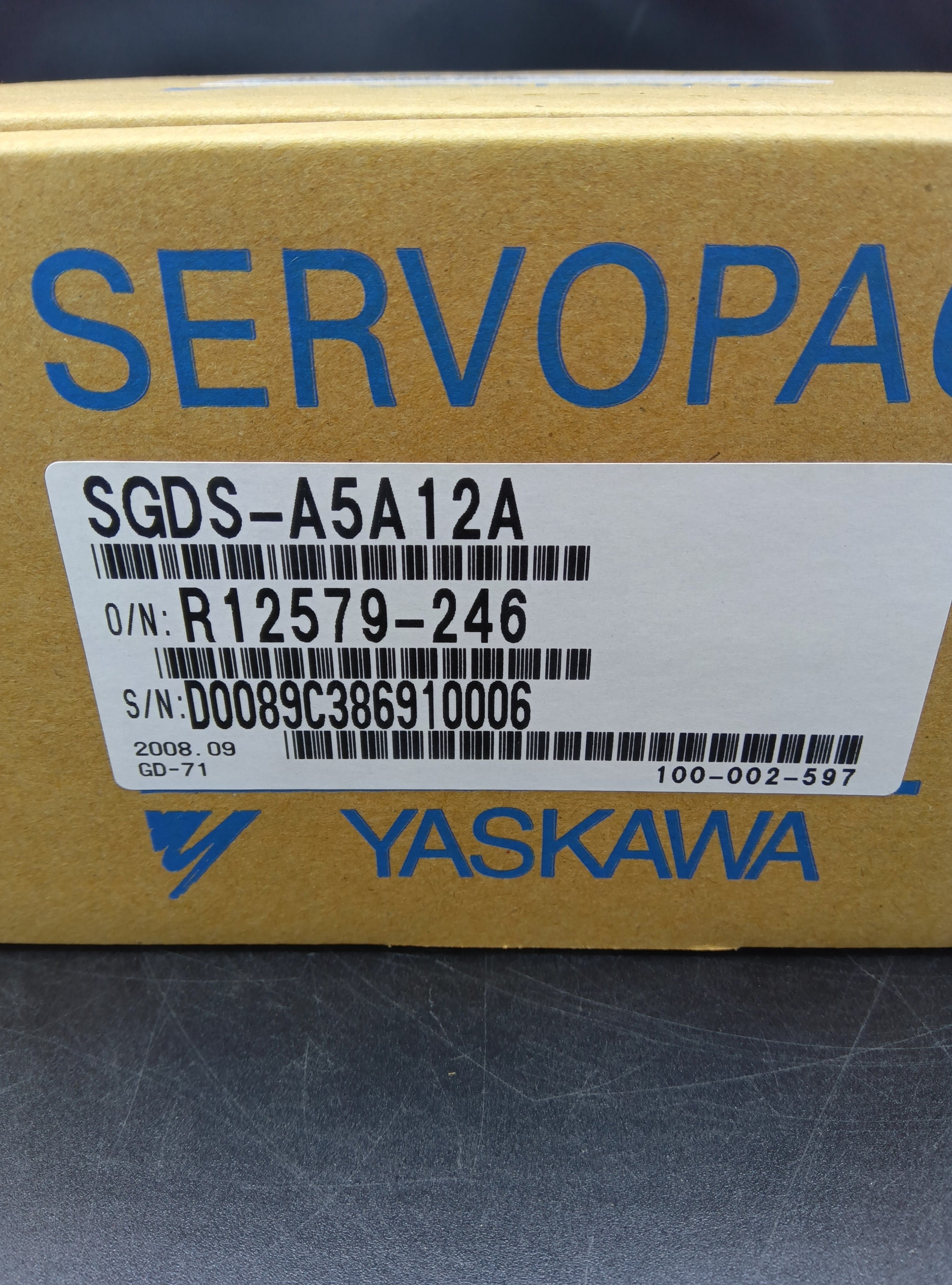 安川電機 SGDS-A5A12A サーボパック YASKAWA| 八雲機械工具