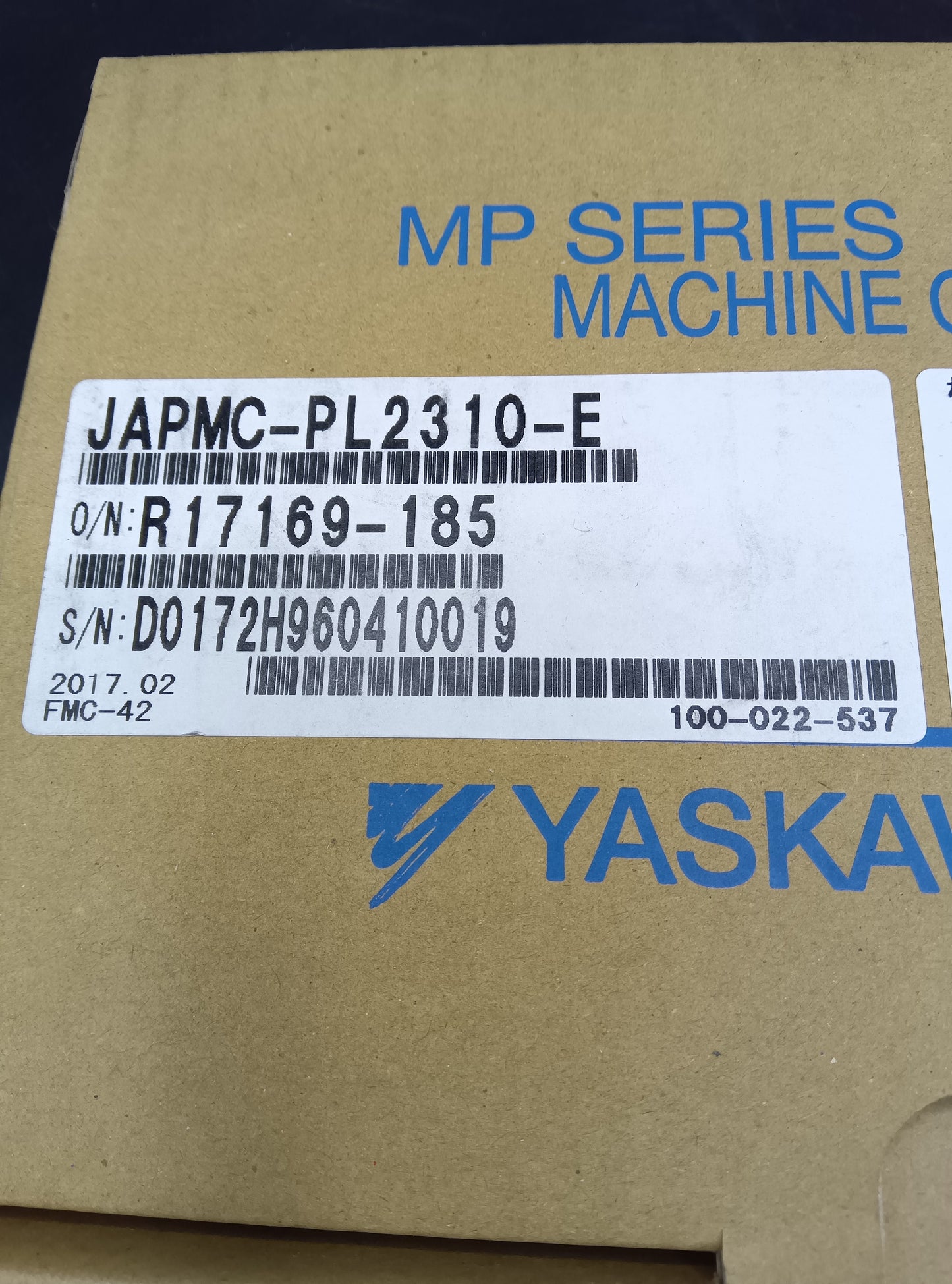 Yaskawa Electric  Motion Controller JAPMC-PL2310-E