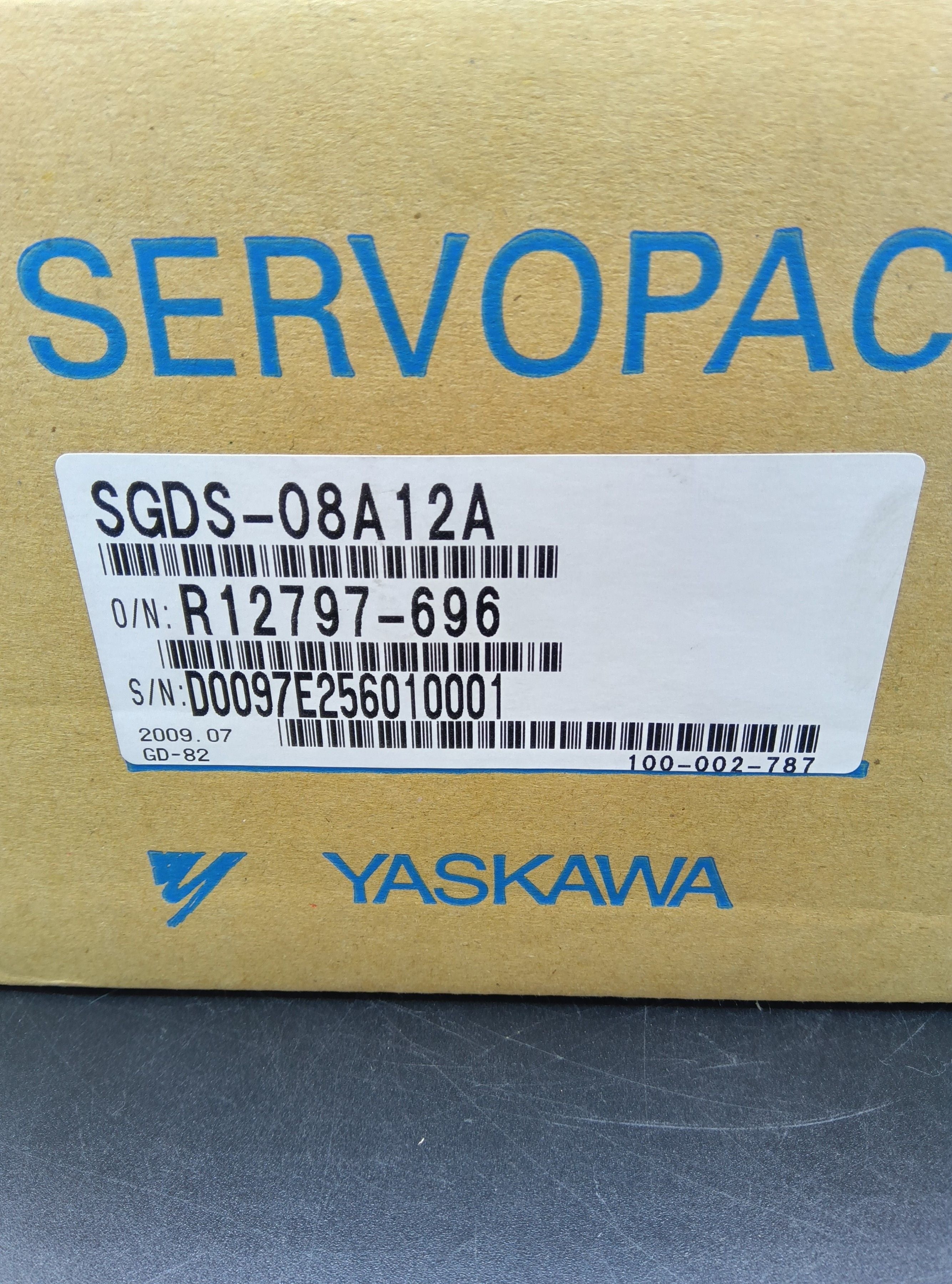 安川電機 SGDS-08A12A サーボパック YASKAWA| 八雲機械工具