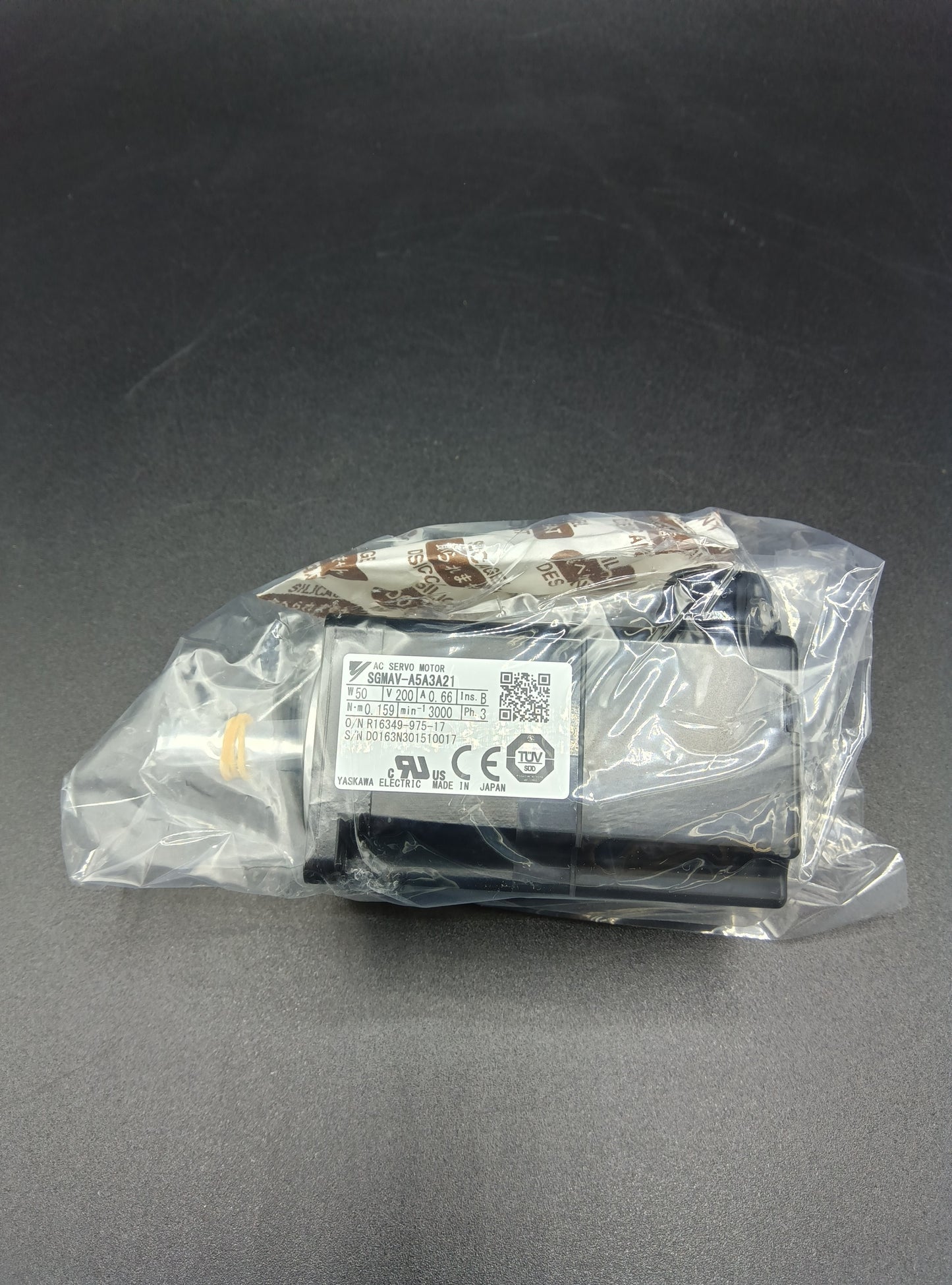 Yaskawa Electric SGMAV-A5A3A21 Servo Motor/Pack