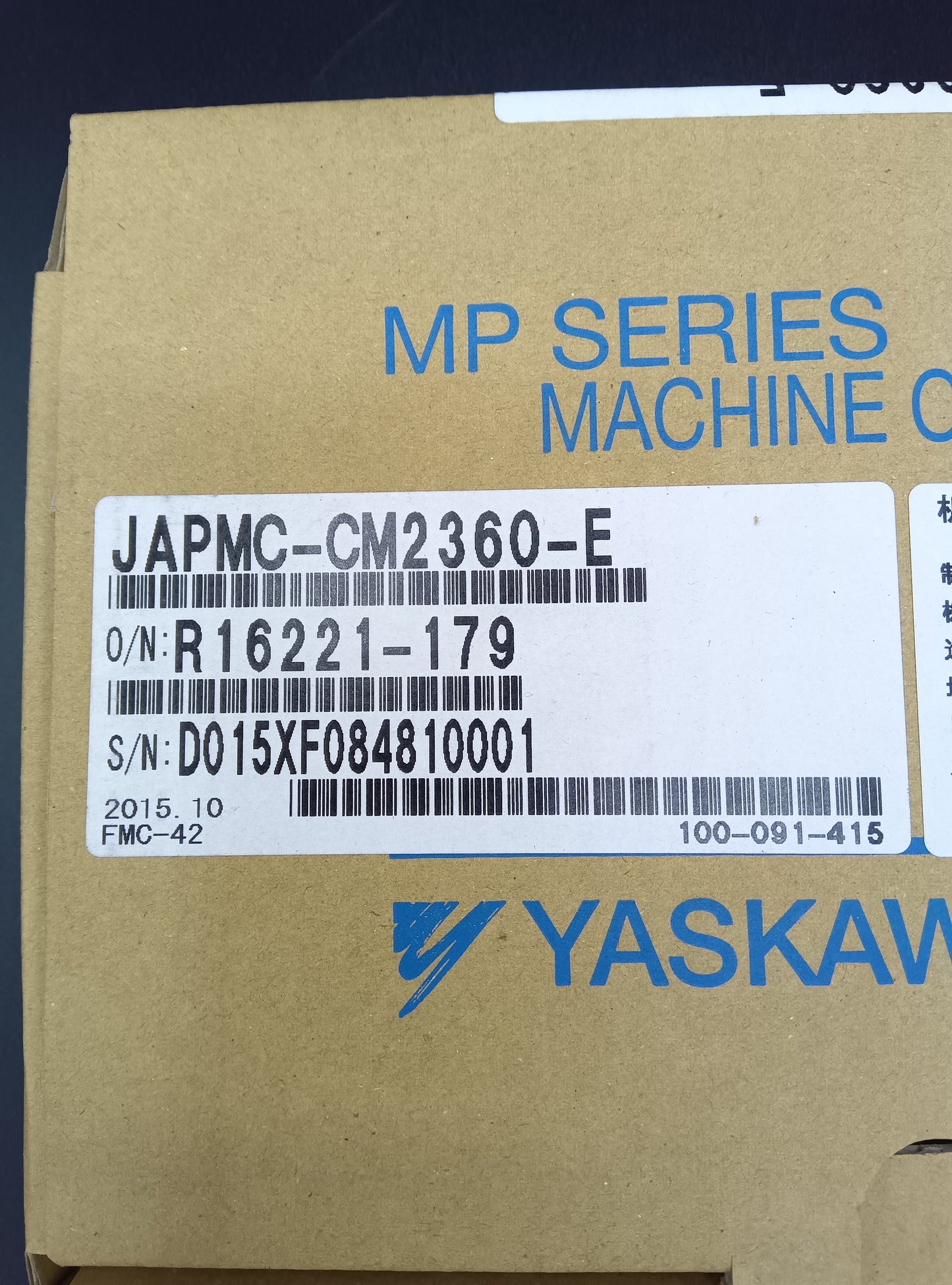 Yaskawa Electric  JAPMC-CM2360-E Counter Module