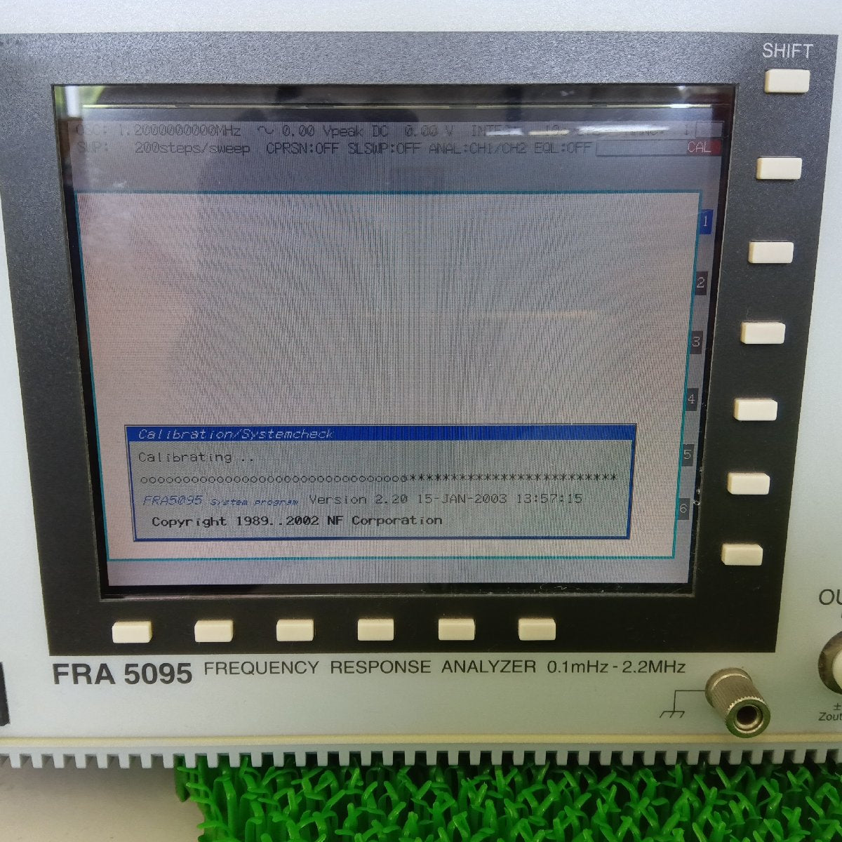 NF CORPORATION FRA5095 (P042) 中古 エヌエフ 通電確認 | 八雲機械工具