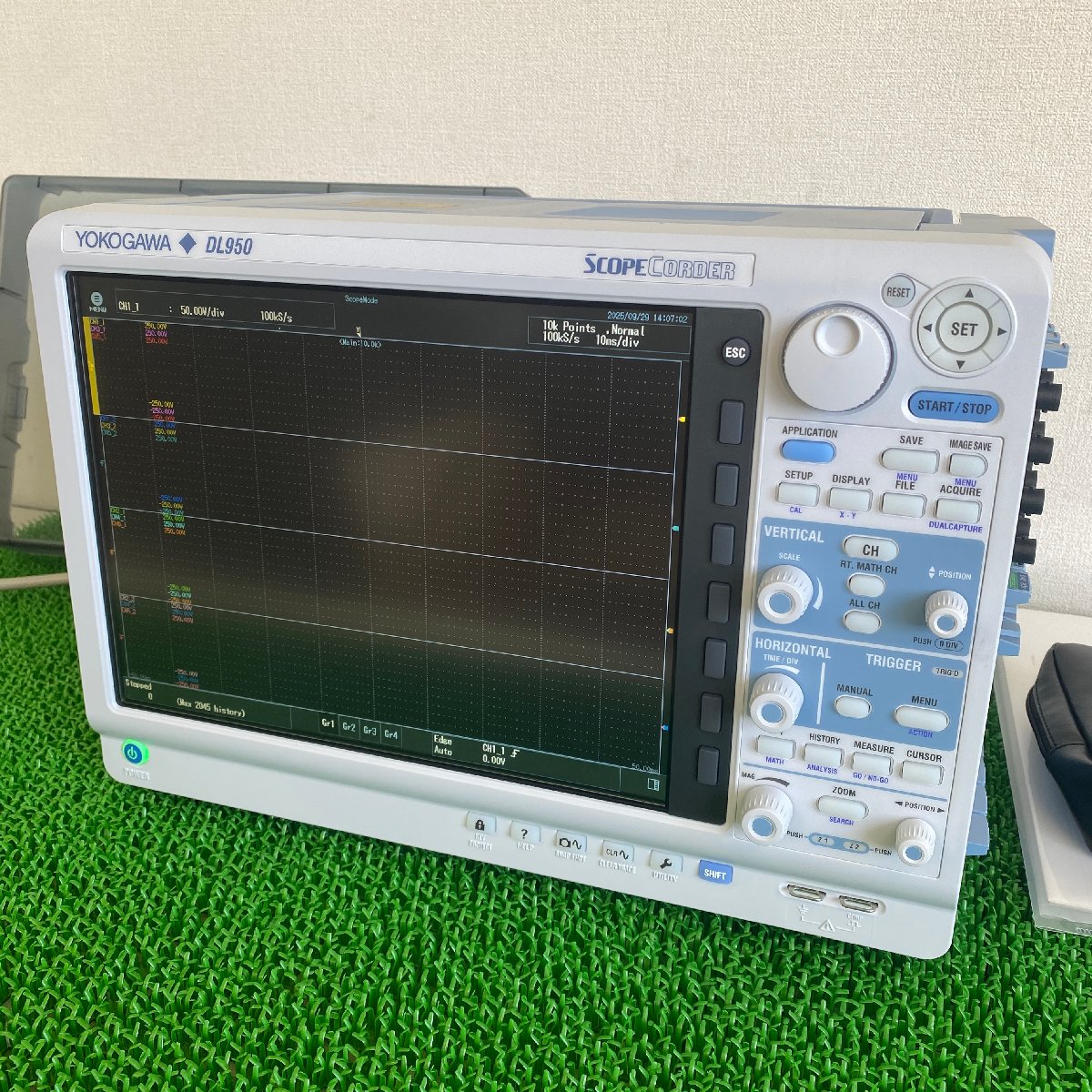 横河計測 DL950-D-HJ/P4, 720254 / スコープコーダ 絶縁モジュール 4CH 1M16 中古 | 八雲機械工具