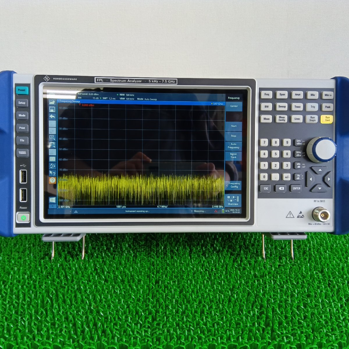 ローデ・シュワルツ FPL1007 一式 スペクトラムアナライザー 中古 オプション画面確認用 | 八雲機械工具