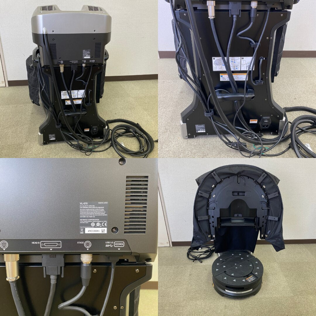 キーエンス VL-500 / VL-570 / VL-B1 / OP-88145 3Dスキャナ型三次元測定機 中古 Keyence【法人様限定】 | 八雲機械工具