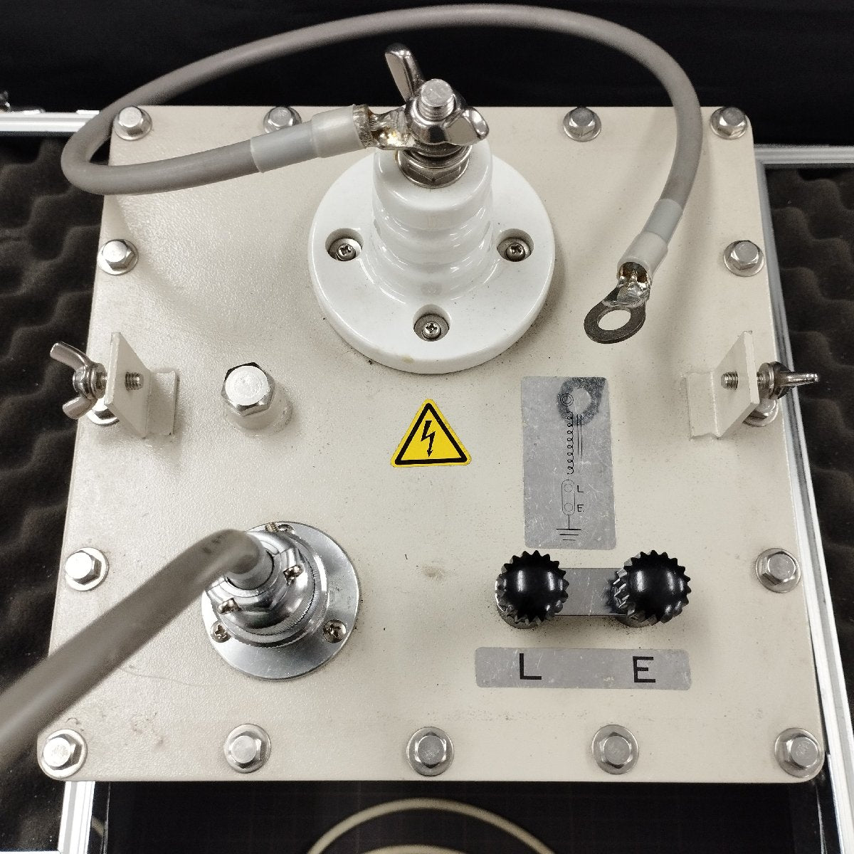 双興電機製作所 OCR-50CK, TVD-1000K, L-13K 中古 過電流・地絡継電器試験装置 電圧要素テスタ 高圧リアクトル | 八雲機械工具