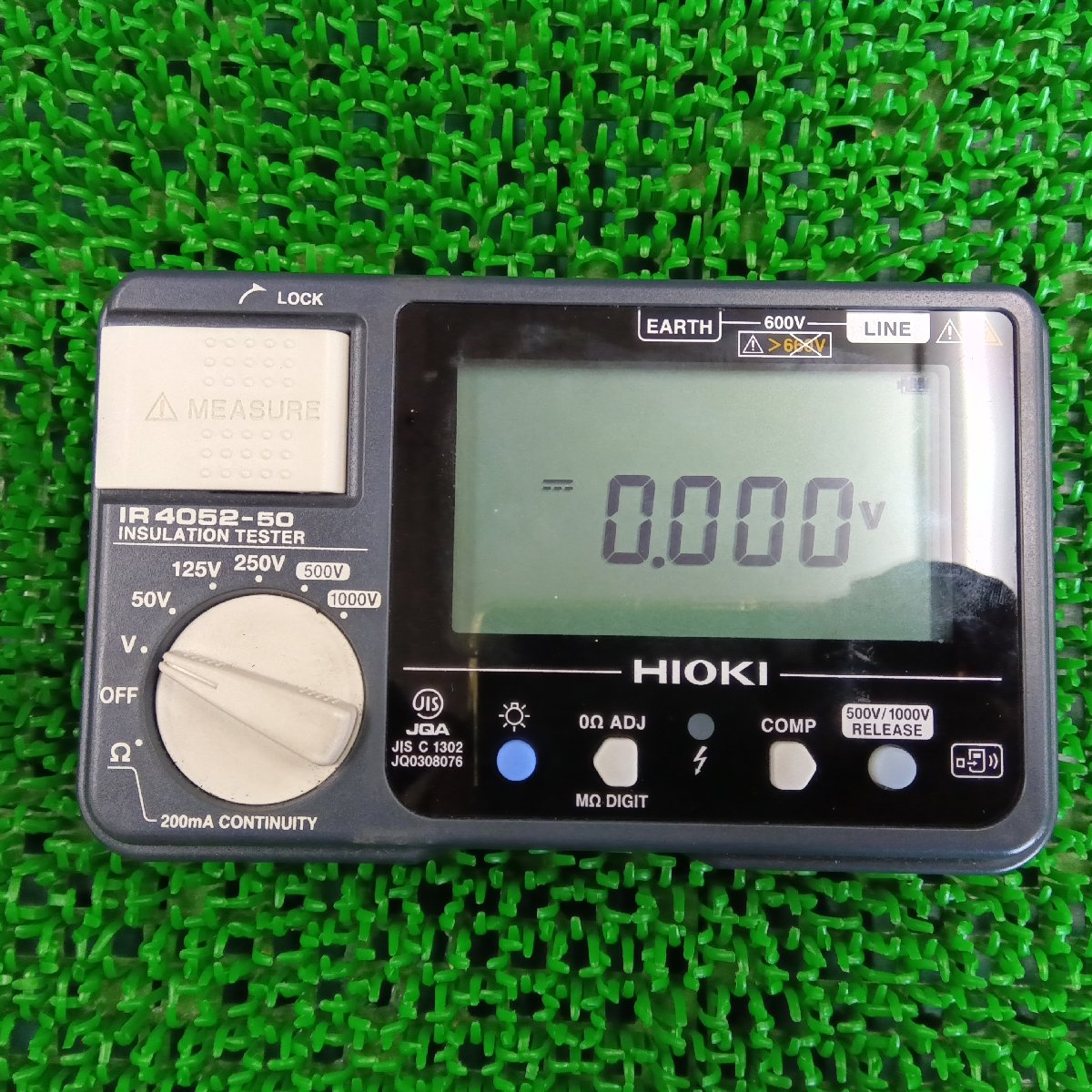 日置電機 IR4052-50 絶縁抵抗計 中古 | 八雲機械工具