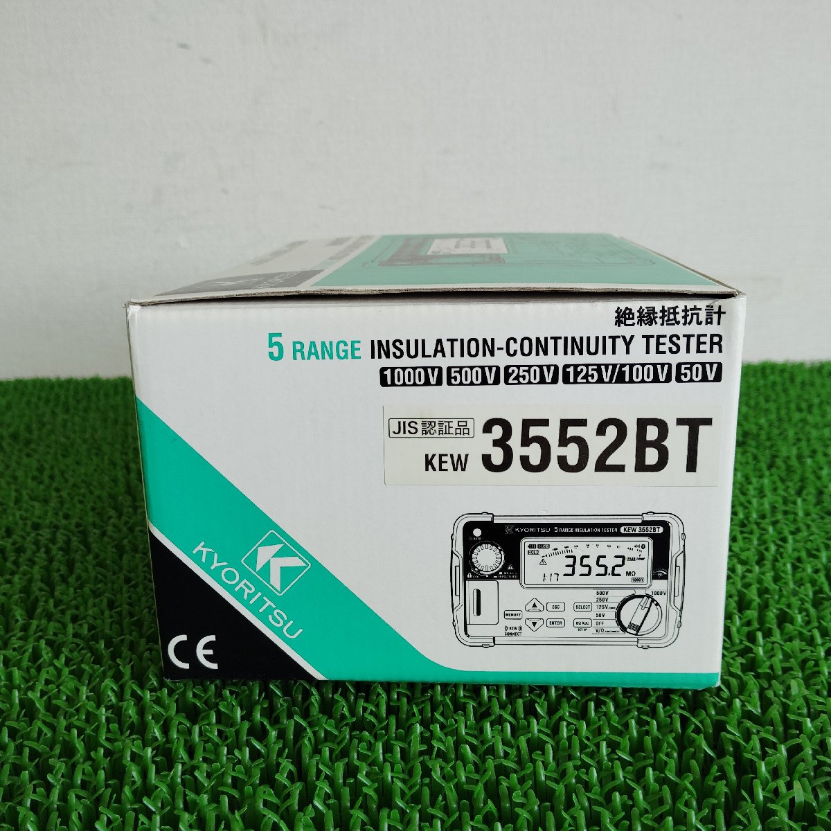 共立電気計器 KYORITSU 3552BT 絶縁抵抗計 未使用 | 八雲機械工具