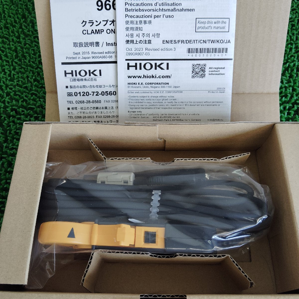 日置電機 HIOKI 9660 クランプオンセンサ 未使用 | 八雲機械工具
