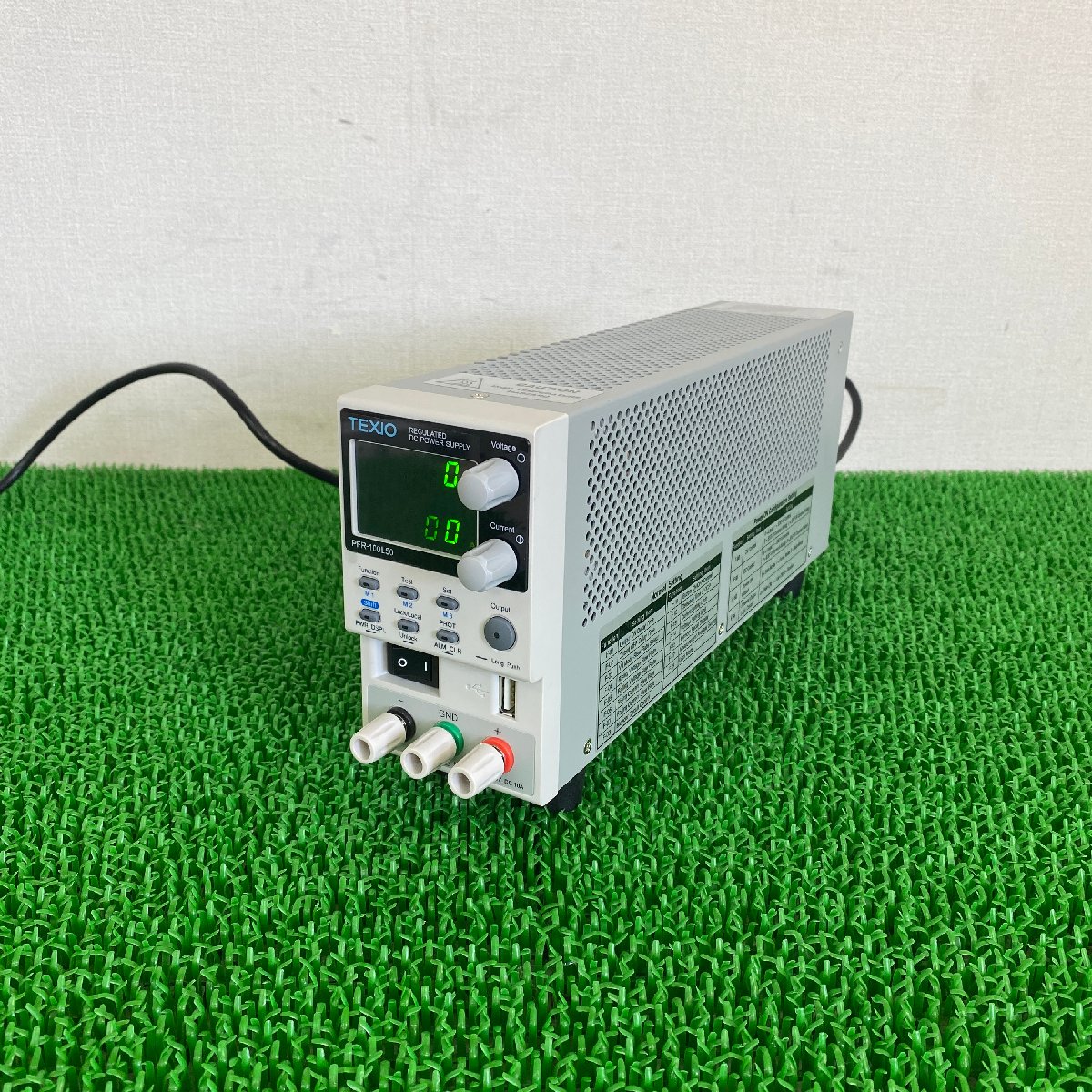 テクシオ TEXIO PFR-100L50 ファンレス・ワイドレンジ直流安定化電源 中古 | 八雲機械工具