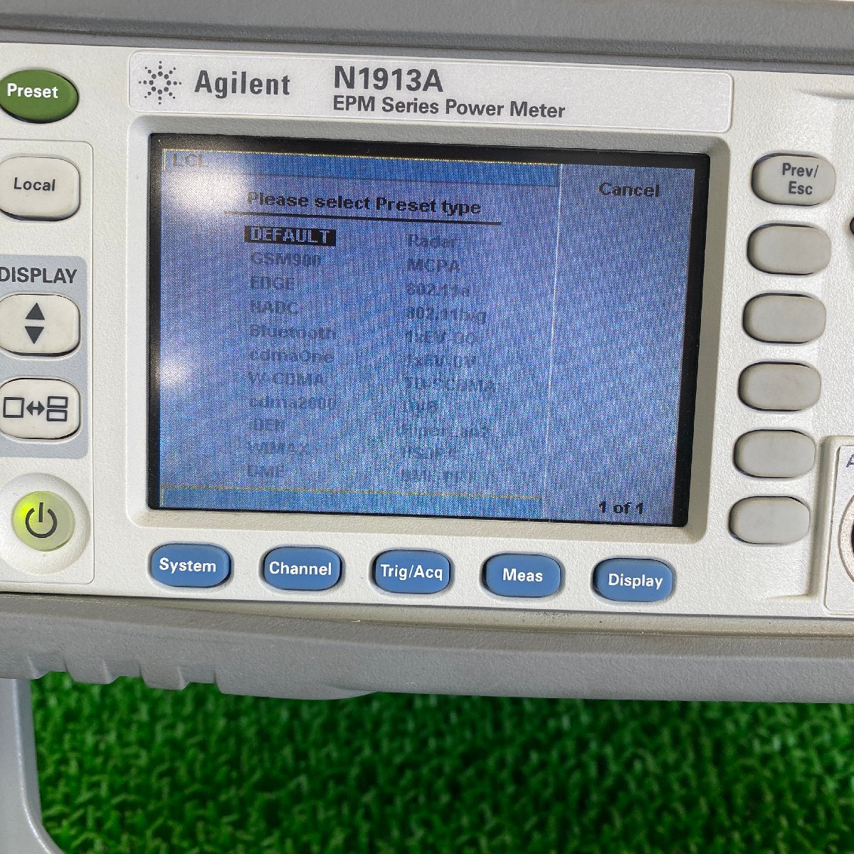 Agilent アジレント N1913A 高周波パワーメータ 中古 | 八雲機械工具