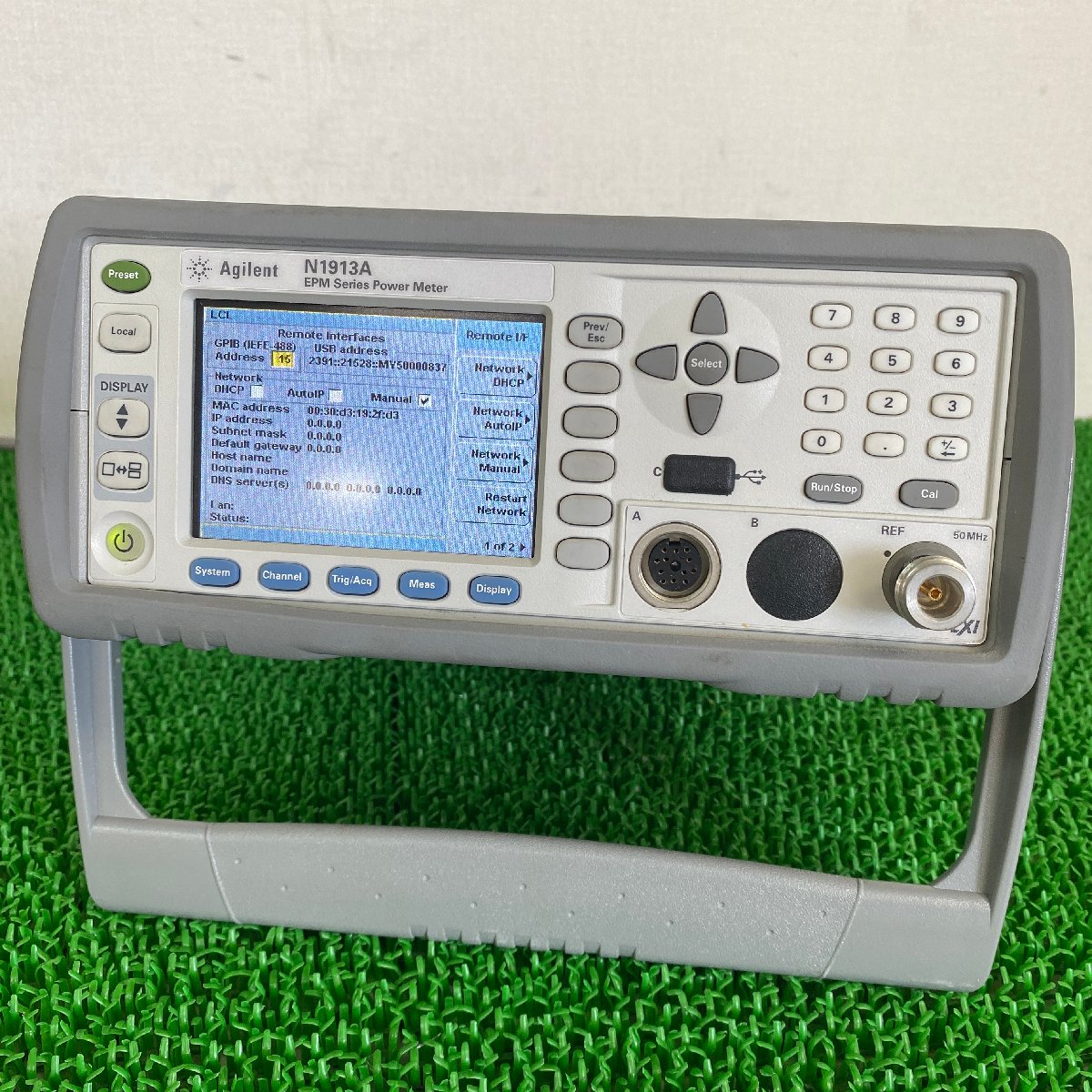 Agilent アジレント N1913A 高周波パワーメータ 中古 | 八雲機械工具