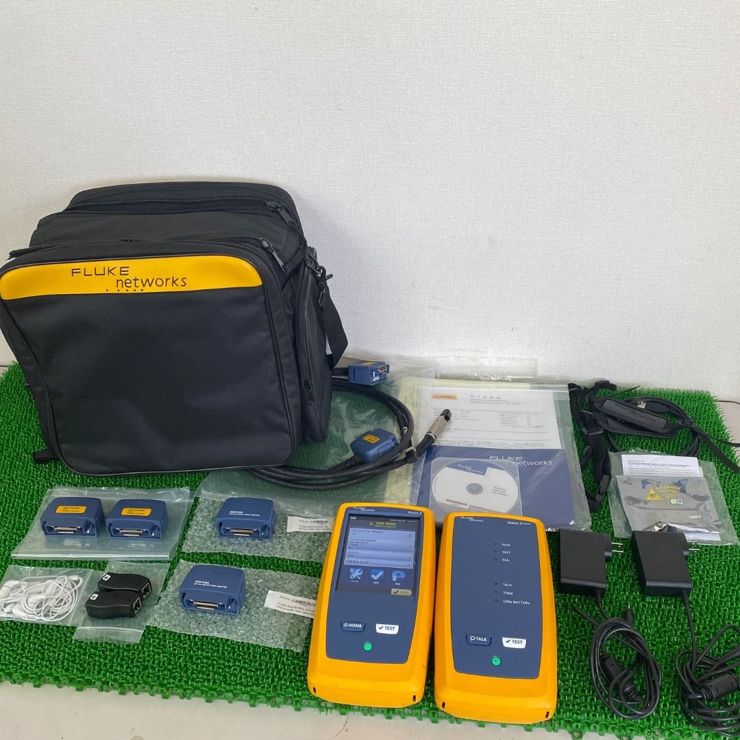FLUKE DSX-8000 ケーブルアナライザ 中古 付属機器含む一式 | 八雲機械工具