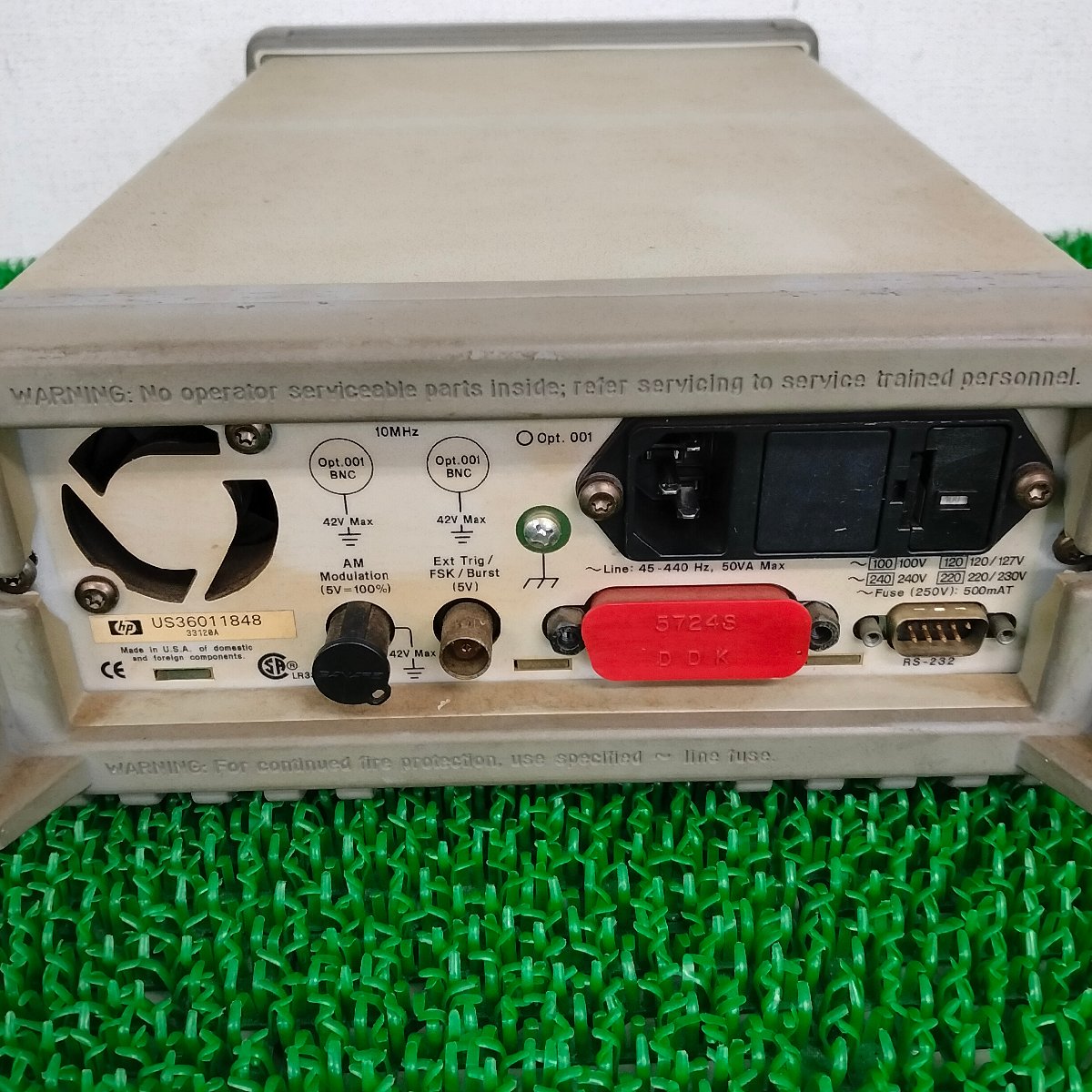 HP 33120A FUNCTION GENERATOR 中古 汚れあり | 八雲機械工具