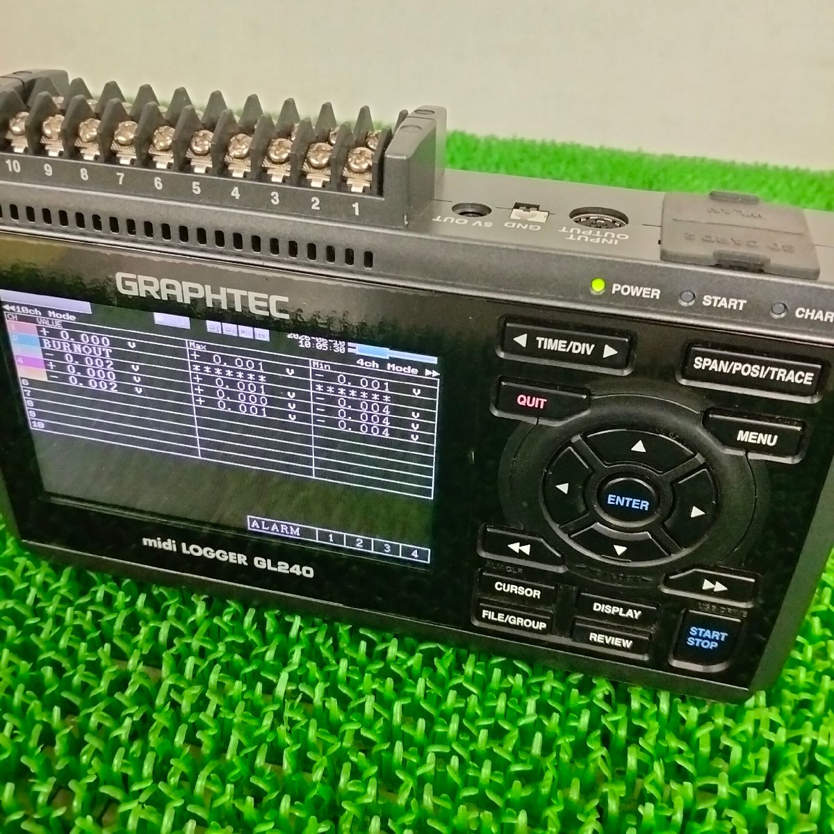 グラフテック GL240 データロガー 中古　Graphtec | 八雲機械工具