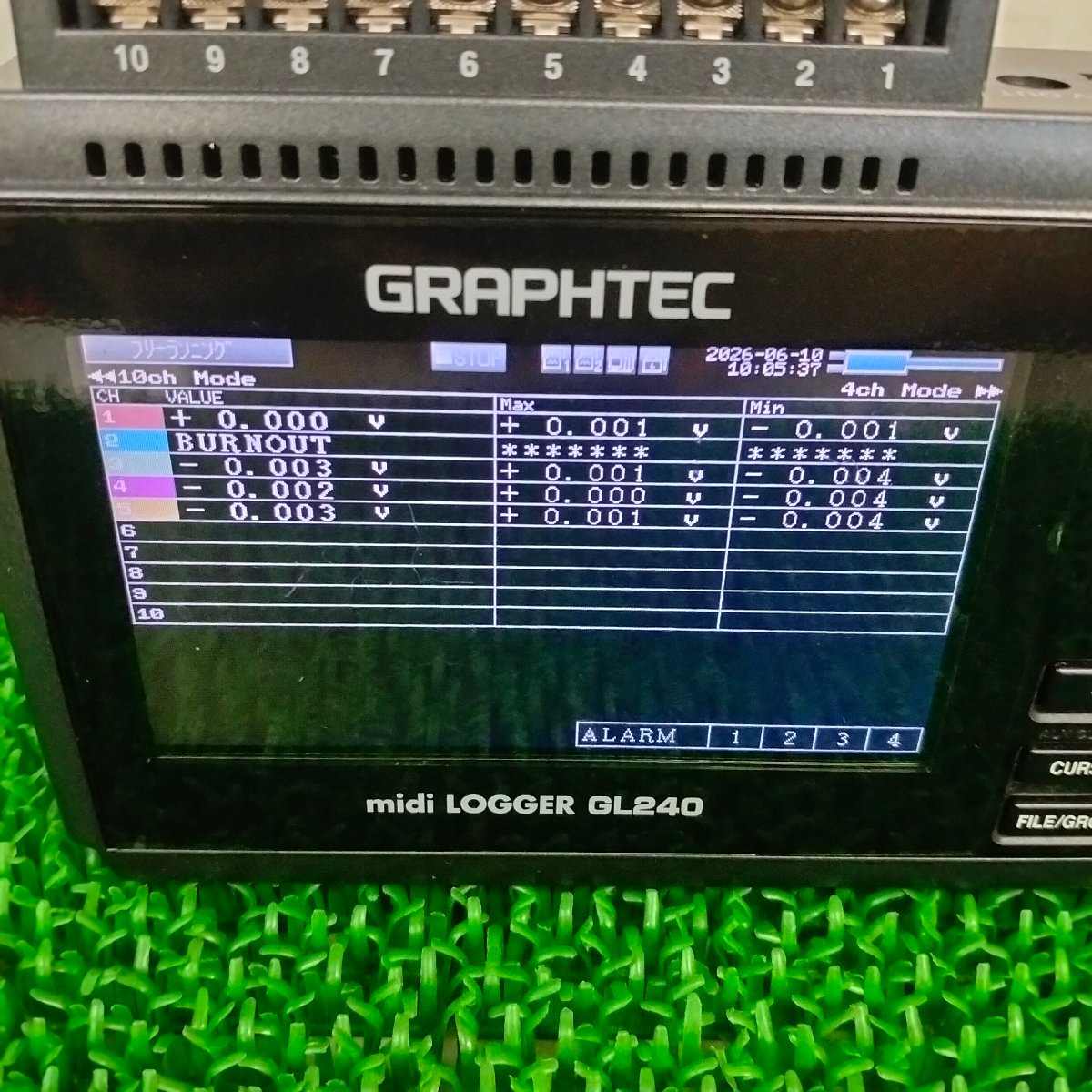 グラフテック GL240 データロガー 中古　Graphtec | 八雲機械工具