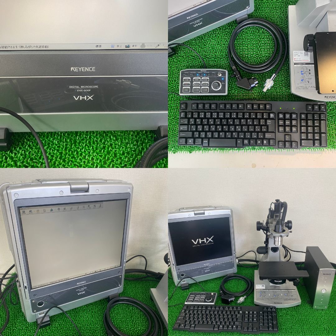 キーエンス VHX-500F / VH-S30 / VH-S15 デジタルマイクロスコープ レンズなし 中古 | 八雲機械工具