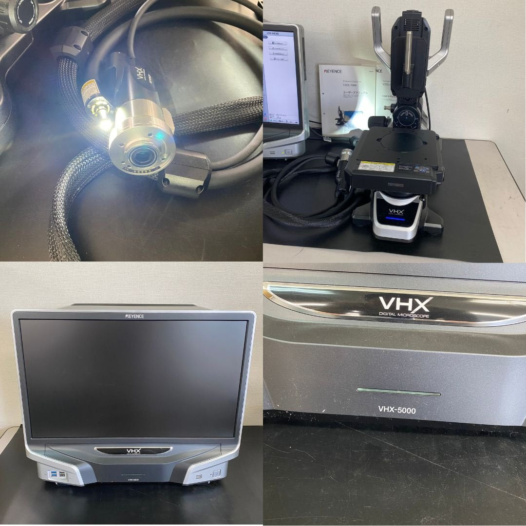 キーエンス VHX-5000 / VHX-5020 / VHX-S550 デジタルマイクロスコープ 中古 レンズなし | 八雲機械工具