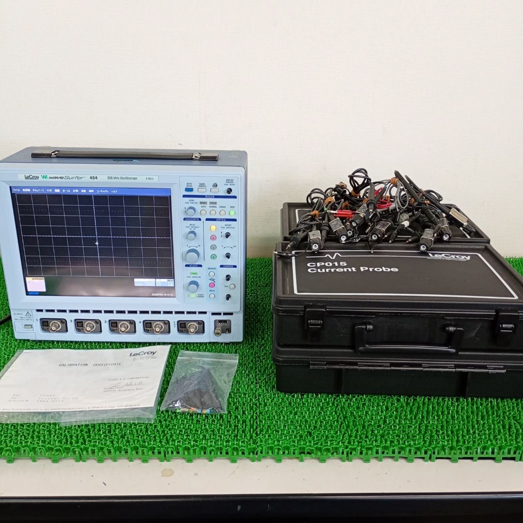 LeCroy 454L / CP015 x4 デジタルオシロスコープ 中古 カバー付き | 八雲機械工具