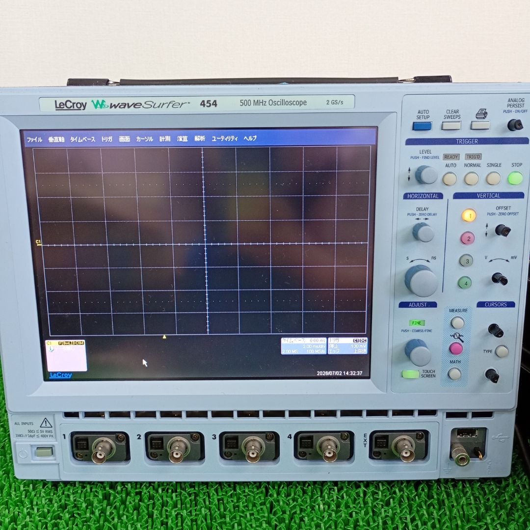 LeCroy 454L / CP015 x4 デジタルオシロスコープ 中古 カバー付き | 八雲機械工具