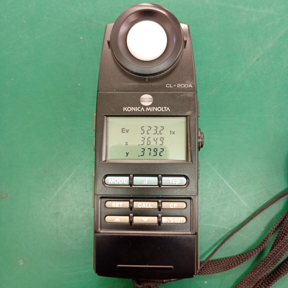 KONICA MINOLTA CL-200A 色彩照度計 試験使用 2015年3月購入品、梱包ケース付き コニカミノルタ | 八雲機械工具