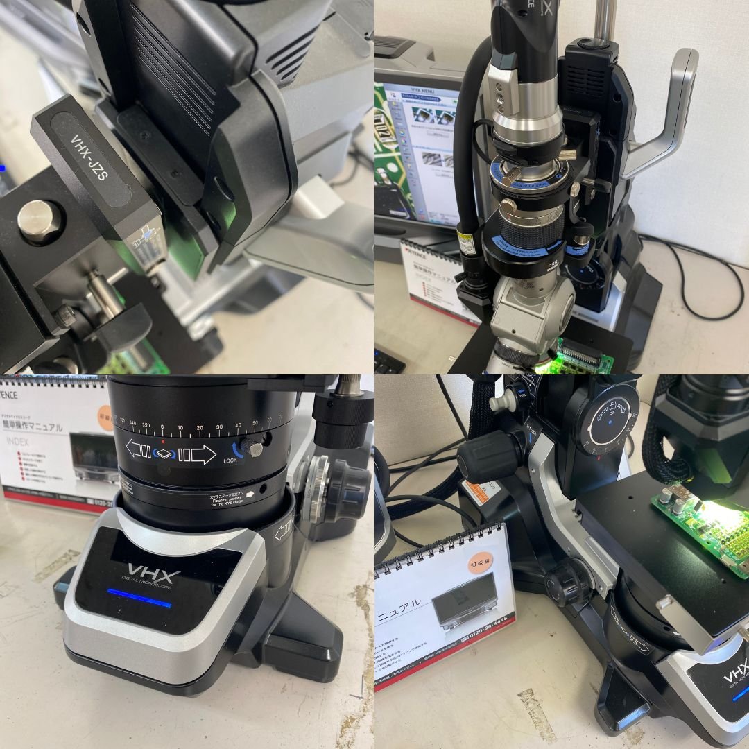 キーエンス VHX-900F / VHX-S500 / VH-ZST / VHX-JZS マイクロスコープ 中古 デジタル顕微鏡 | 八雲機械工具