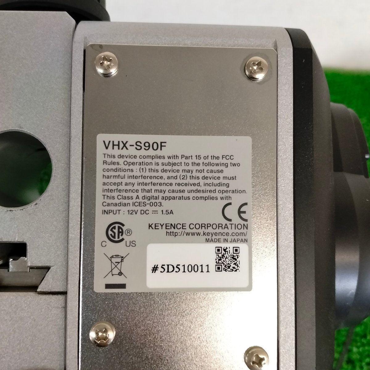 キーエンス VH-S30B / VHX-S90F マイクロスコープ（ステージ） 中古 | 八雲機械工具