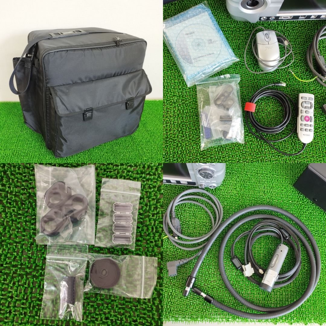 キーエンス マイクロスコープ VW-6000 VW-100C VW-Z1 中古 動き解析 収納ケース有 コンソール マウス ケーブル 保管品 | 八雲機械工具