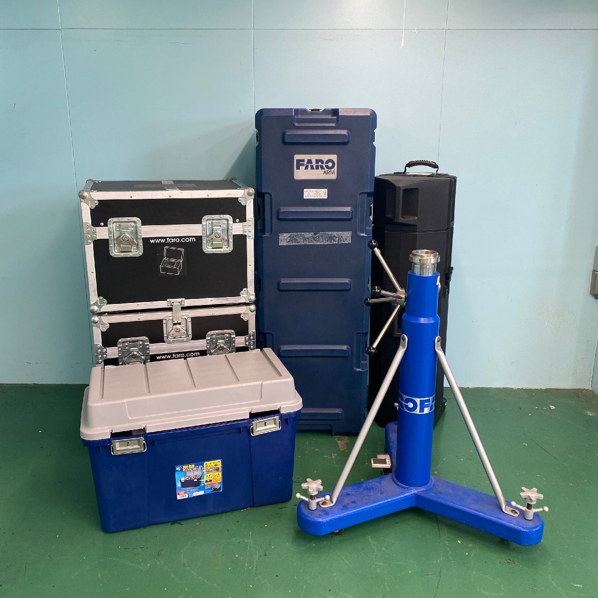 FARO Edge Arm / Leser Line Probe / Laser Tracker アーム式三次元測定機 通電のみ確認 ジャンク扱い Kioskアップデートの必要有 | 八雲機械工具