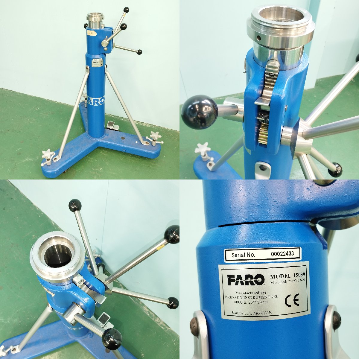 FARO Edge Arm / Leser Line Probe / Laser Tracker アーム式三次元測定機 通電のみ確認 ジャンク扱い Kioskアップデートの必要有 | 八雲機械工具