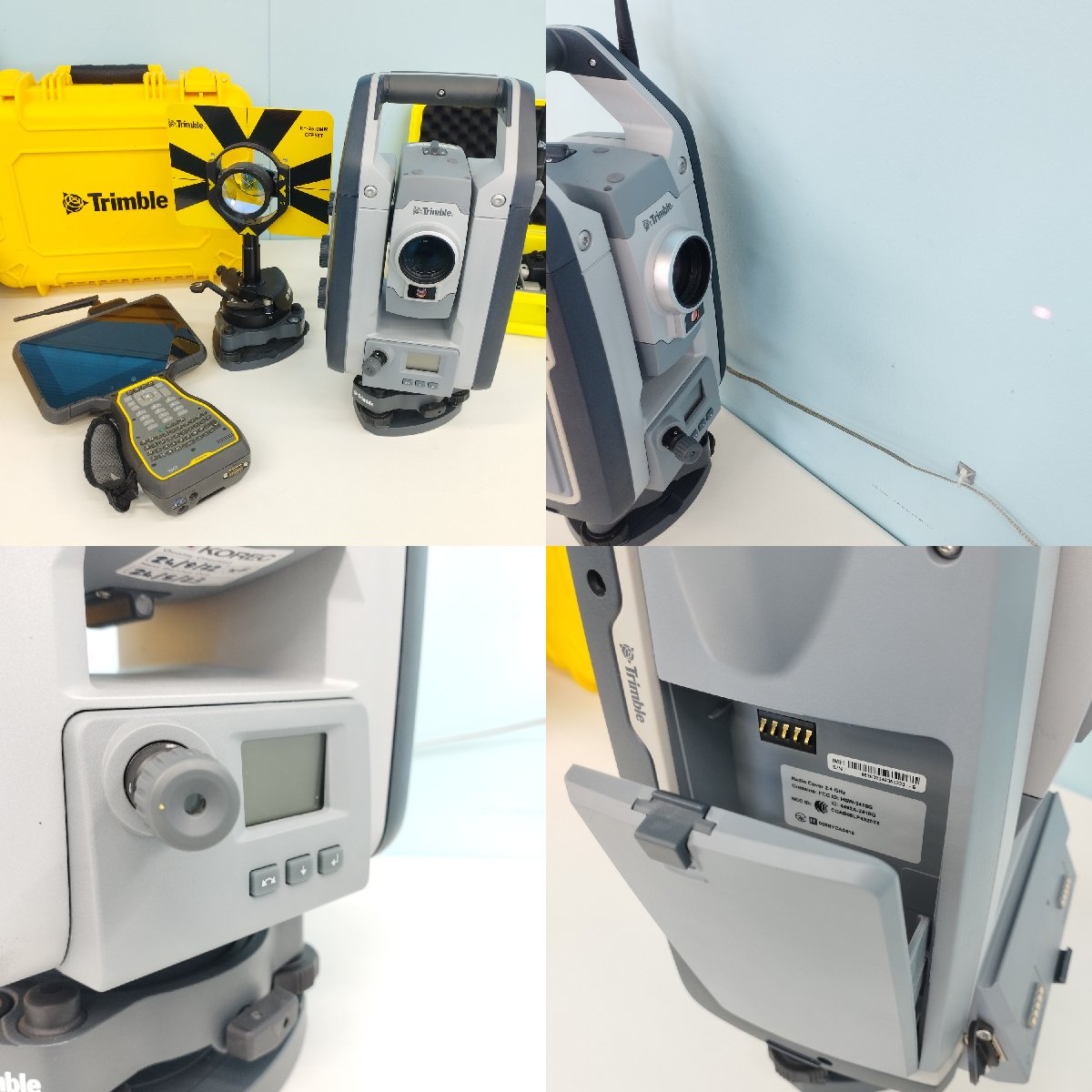 ニコン・トリンブル Nikon Trimble トータルステーション S9 中古 TSC7 / Traverse Kit / Power Kit 他 バッテリー劣化有 法人限定 | 八雲機械工具