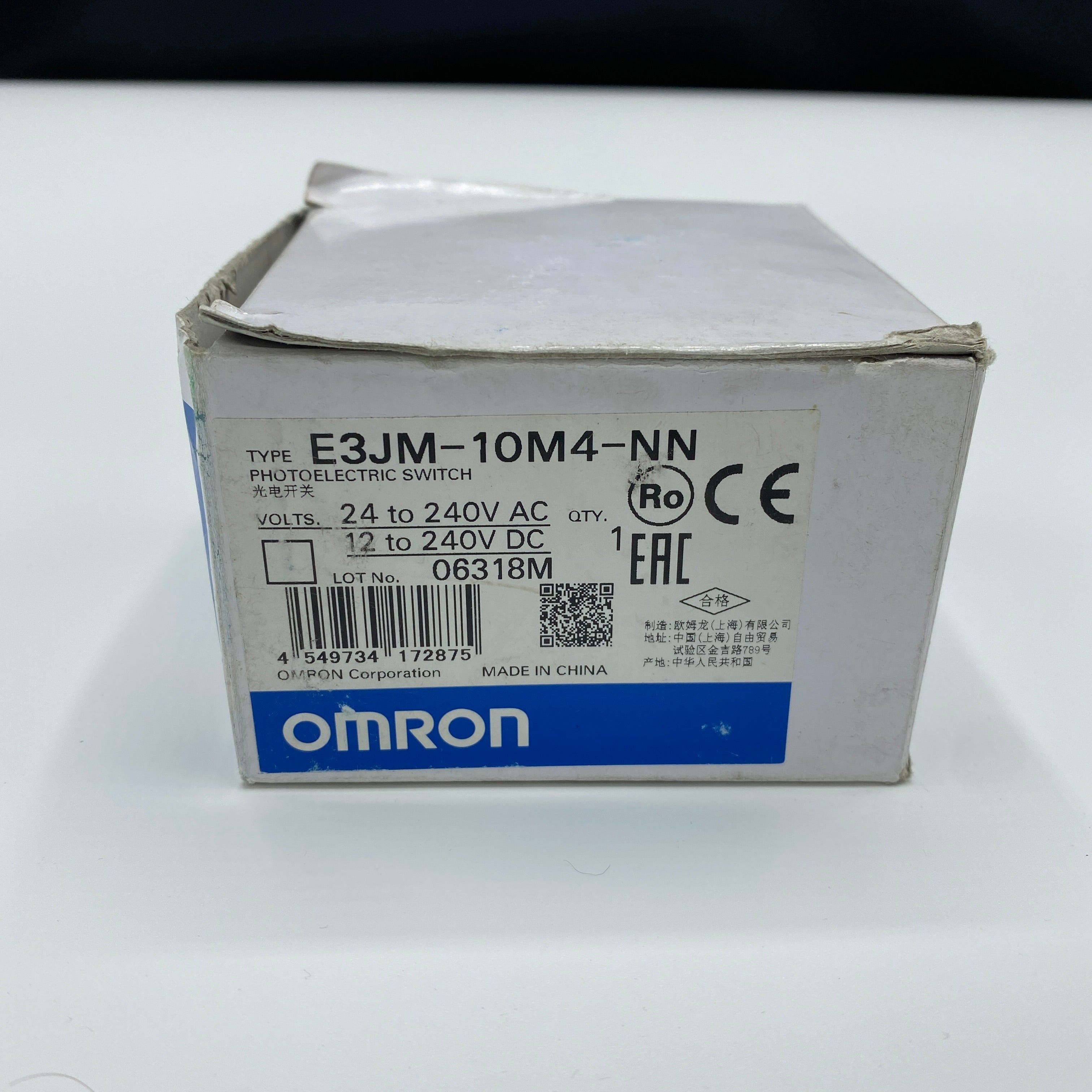 OMRON(オムロン) AC DC電源フリータイプ 光電センサ E3JM-10M4-NN - 1
